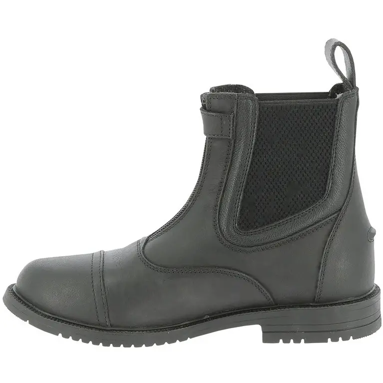 Reitstiefeletten VALLERY Echtleder schwarz