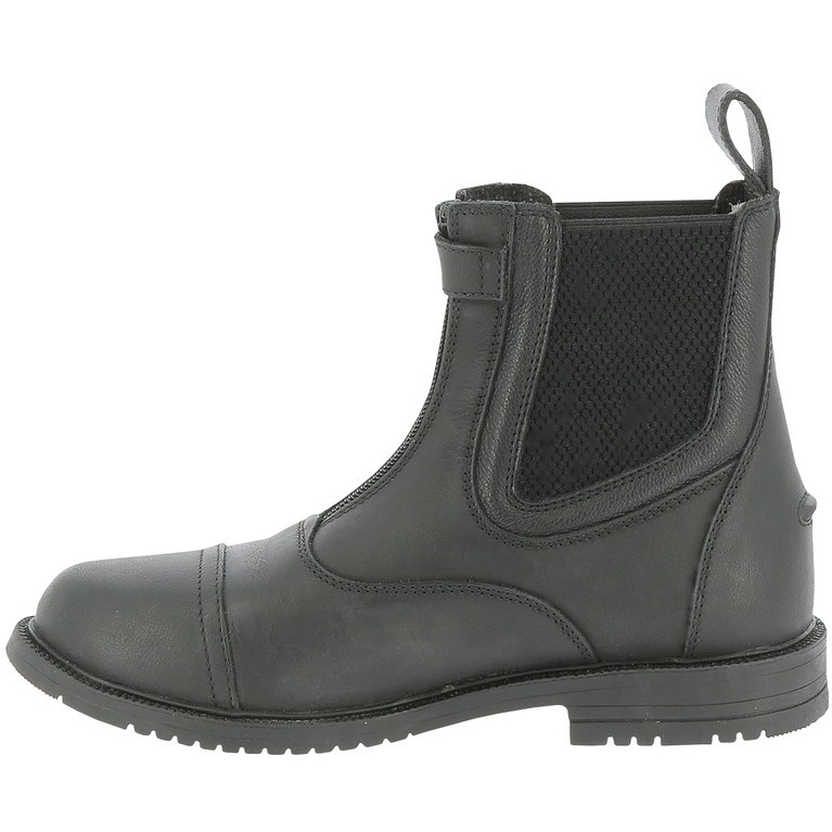 Reitstiefeletten VALLERY Echtleder schwarz