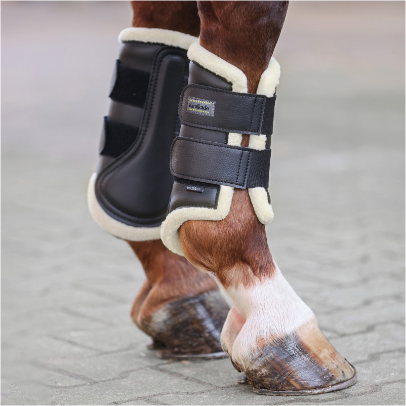 Gamaschen (2er Set) ANATOMIC Vegan schwarz/beige