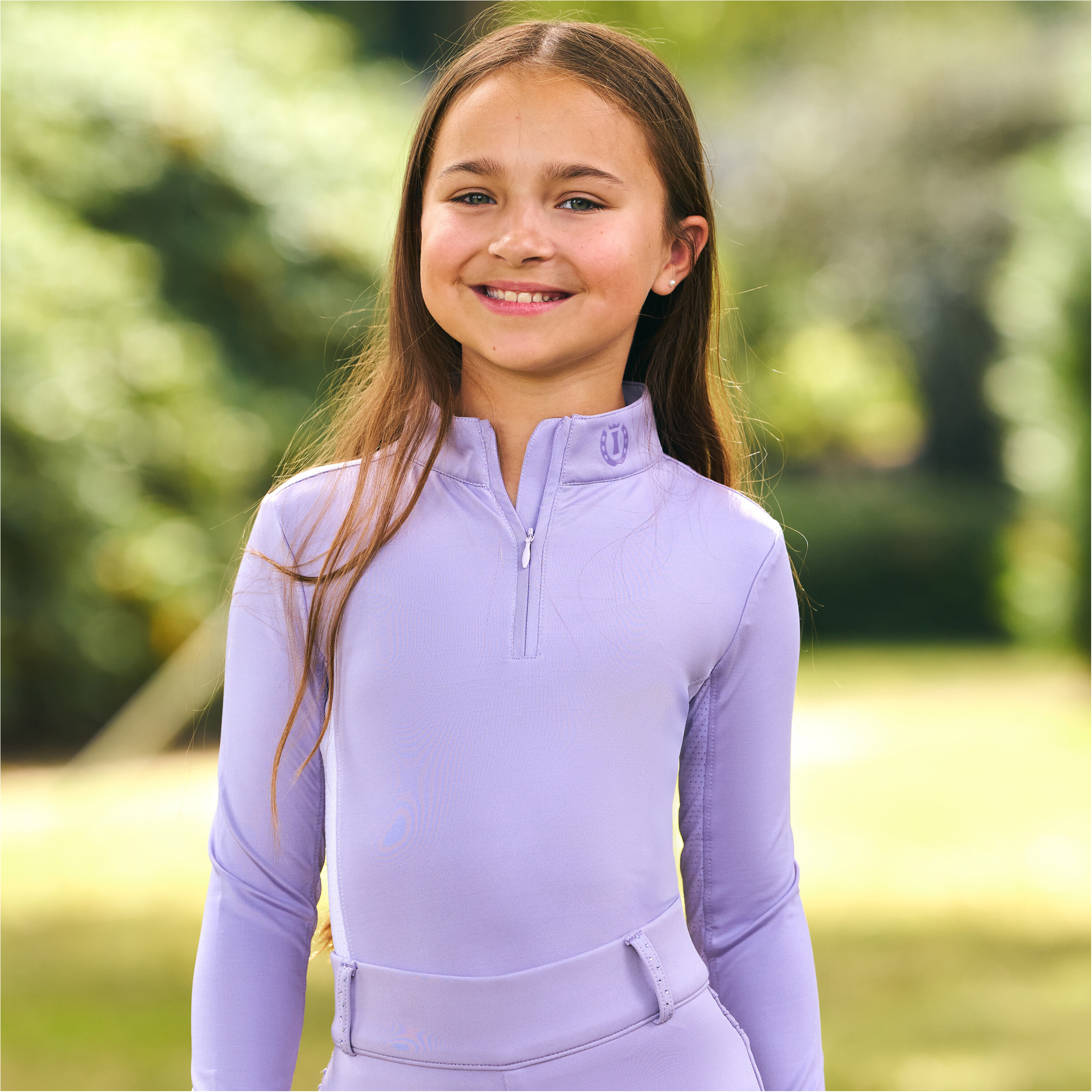 Kinder Funktionsshirt IRHJamy Mesh wisteria