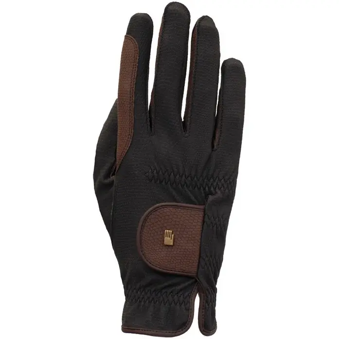 Winter Reithandschuhe MALTA schwarz/mokka