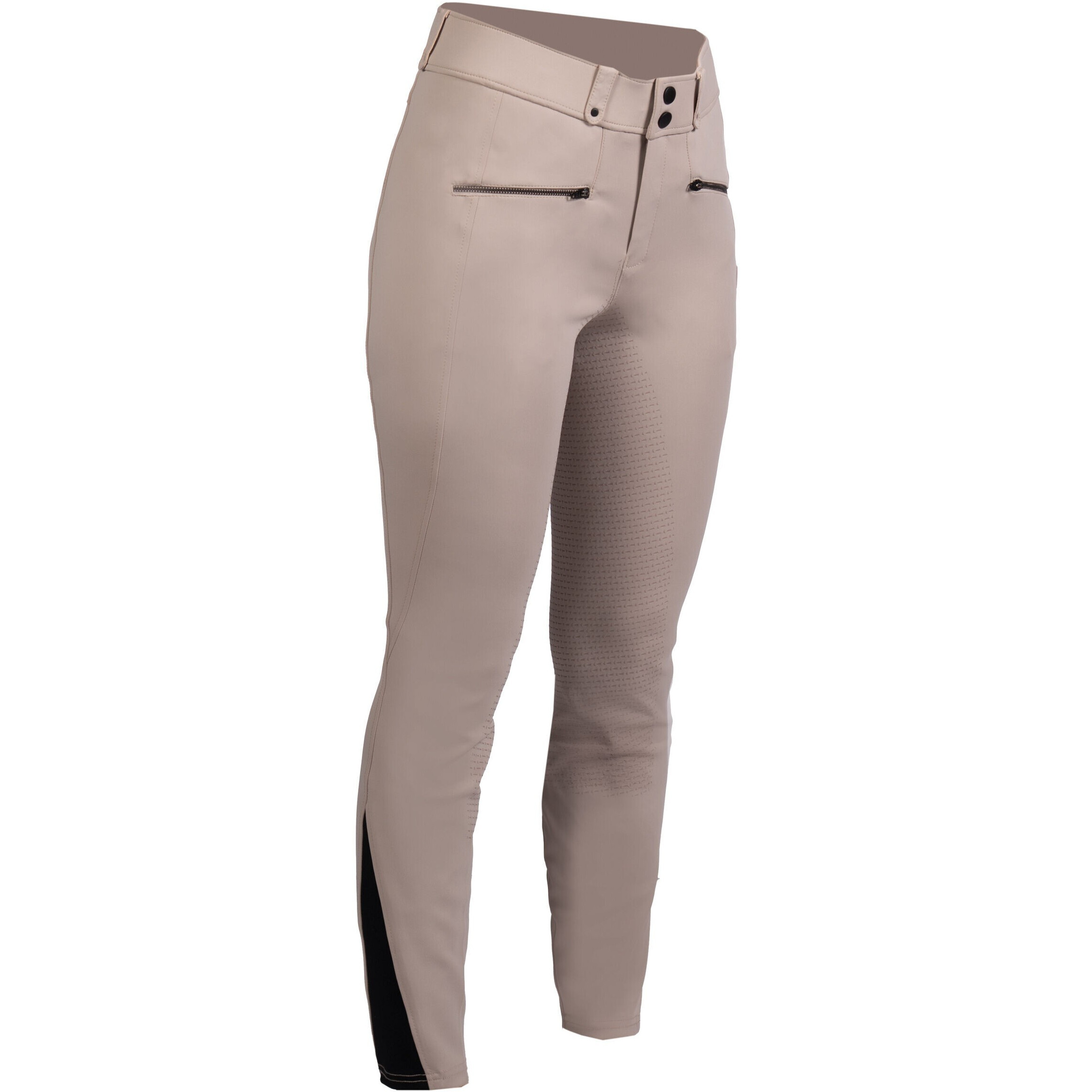 Damen Reithose Silikon Vollbesatz PEARL CITY beige