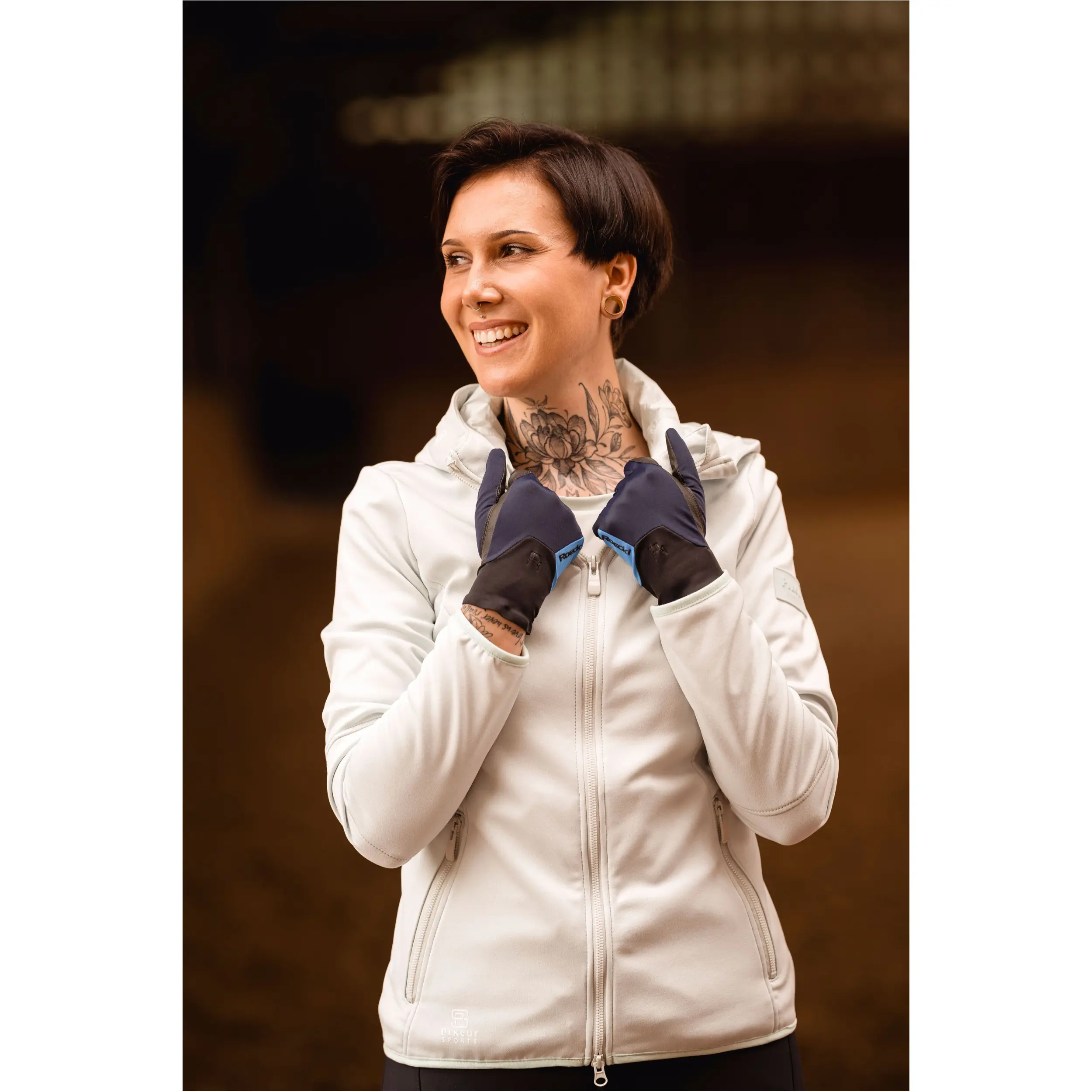 Reithandschuhe MIEKE navy iris