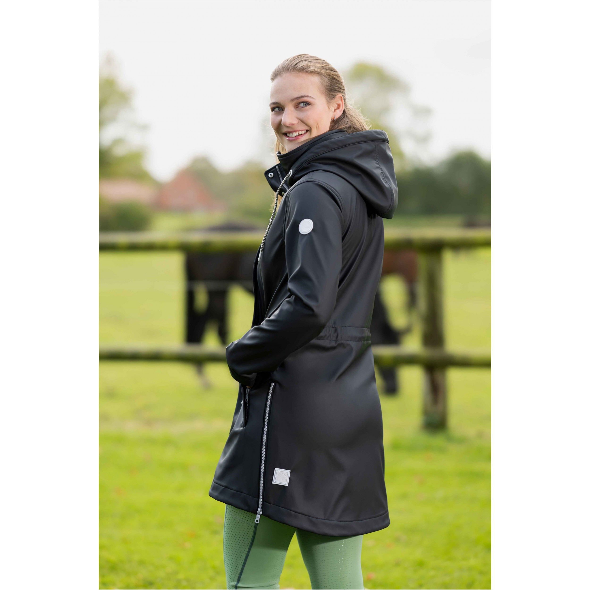 Damen Reitjacke OHIO schwarz