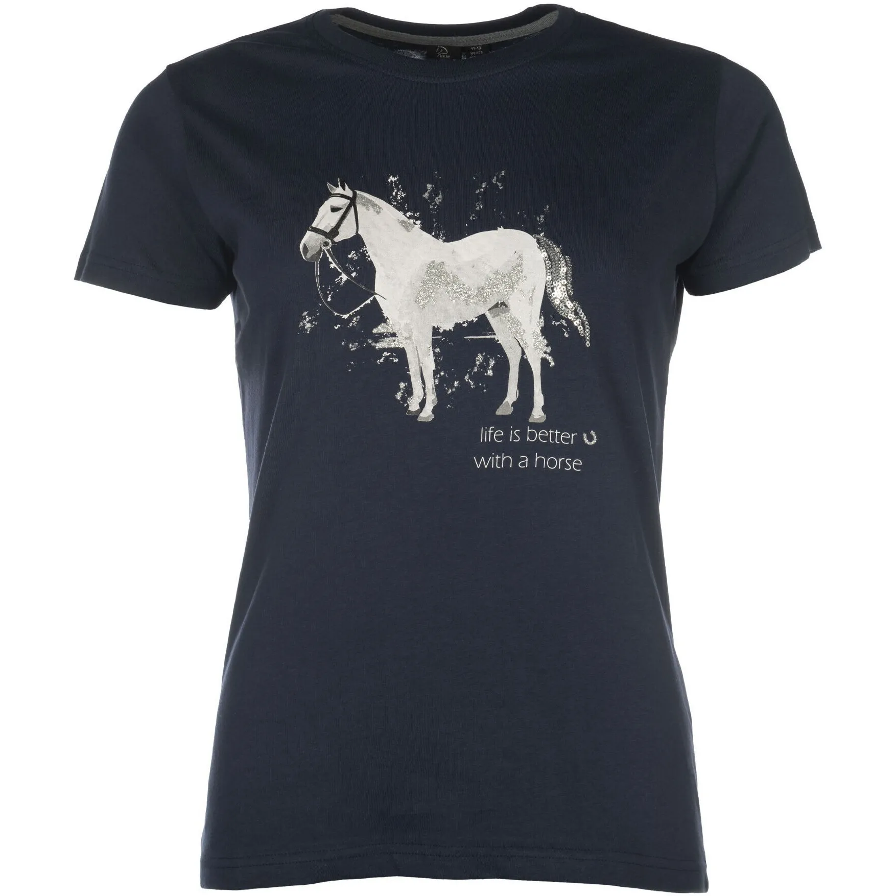 Kinder T-Shirt SPARKLE dunkelblau