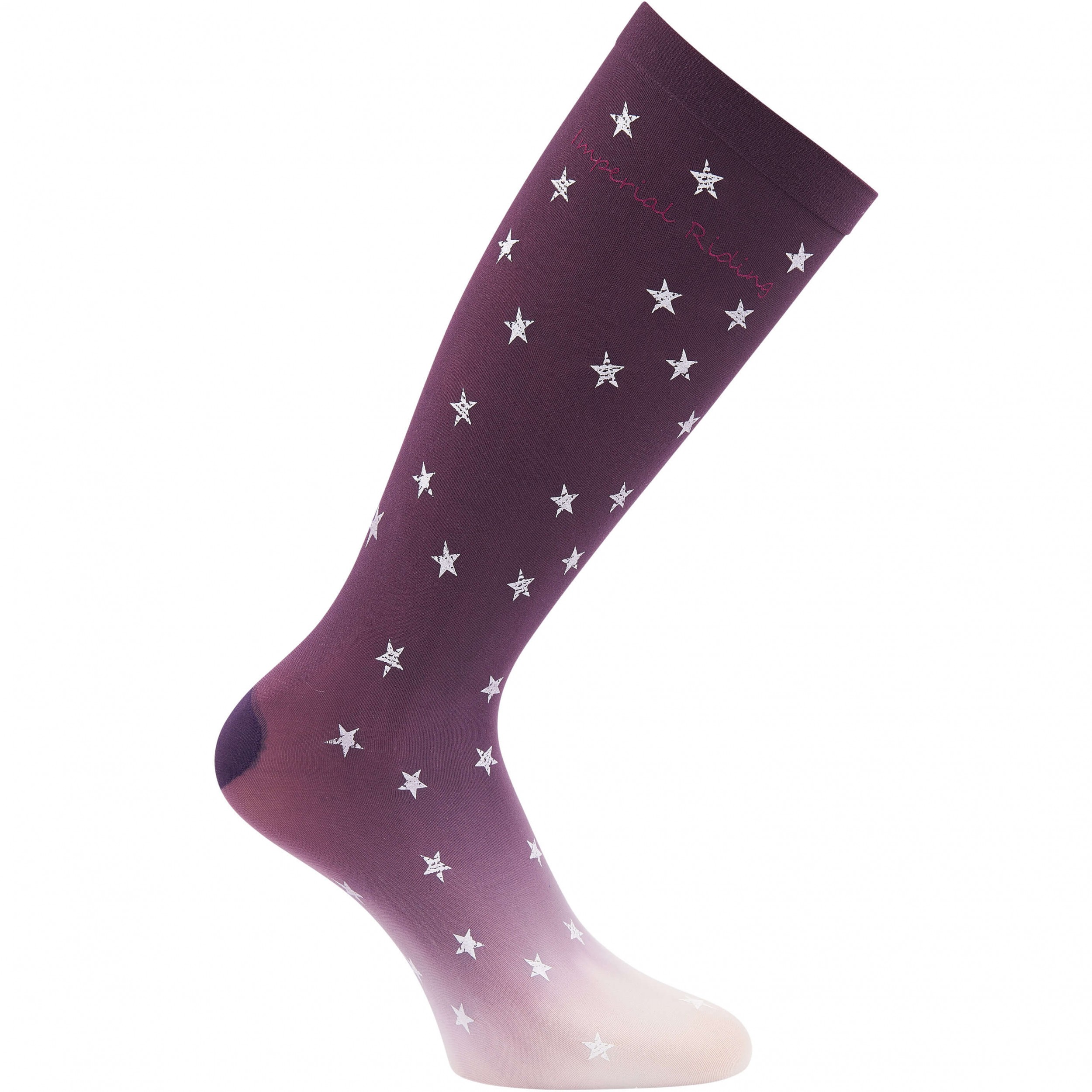 Damen Reitsocken Vanitas II deep purple