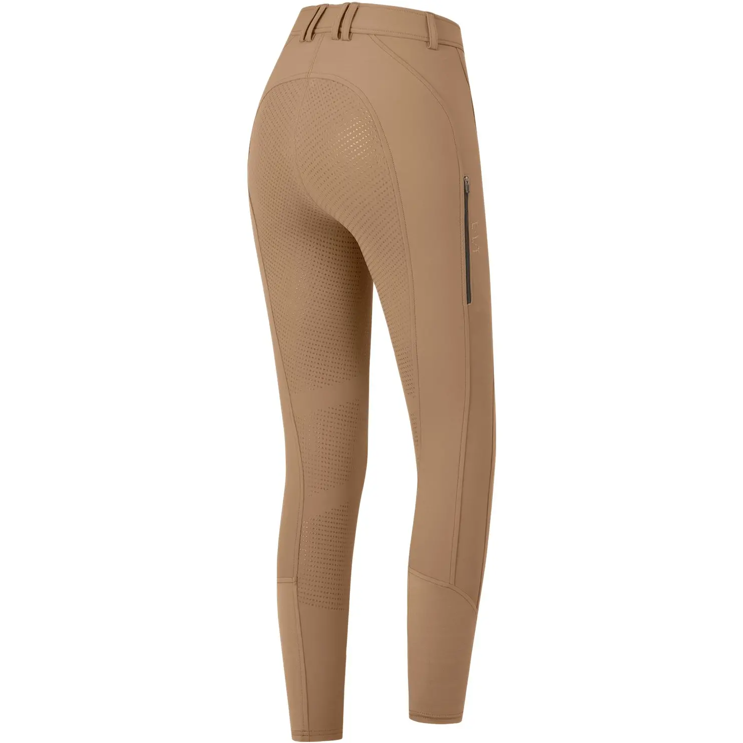 Damen Reithose Silikon Vollbesatz OKTAVIA cappuccino