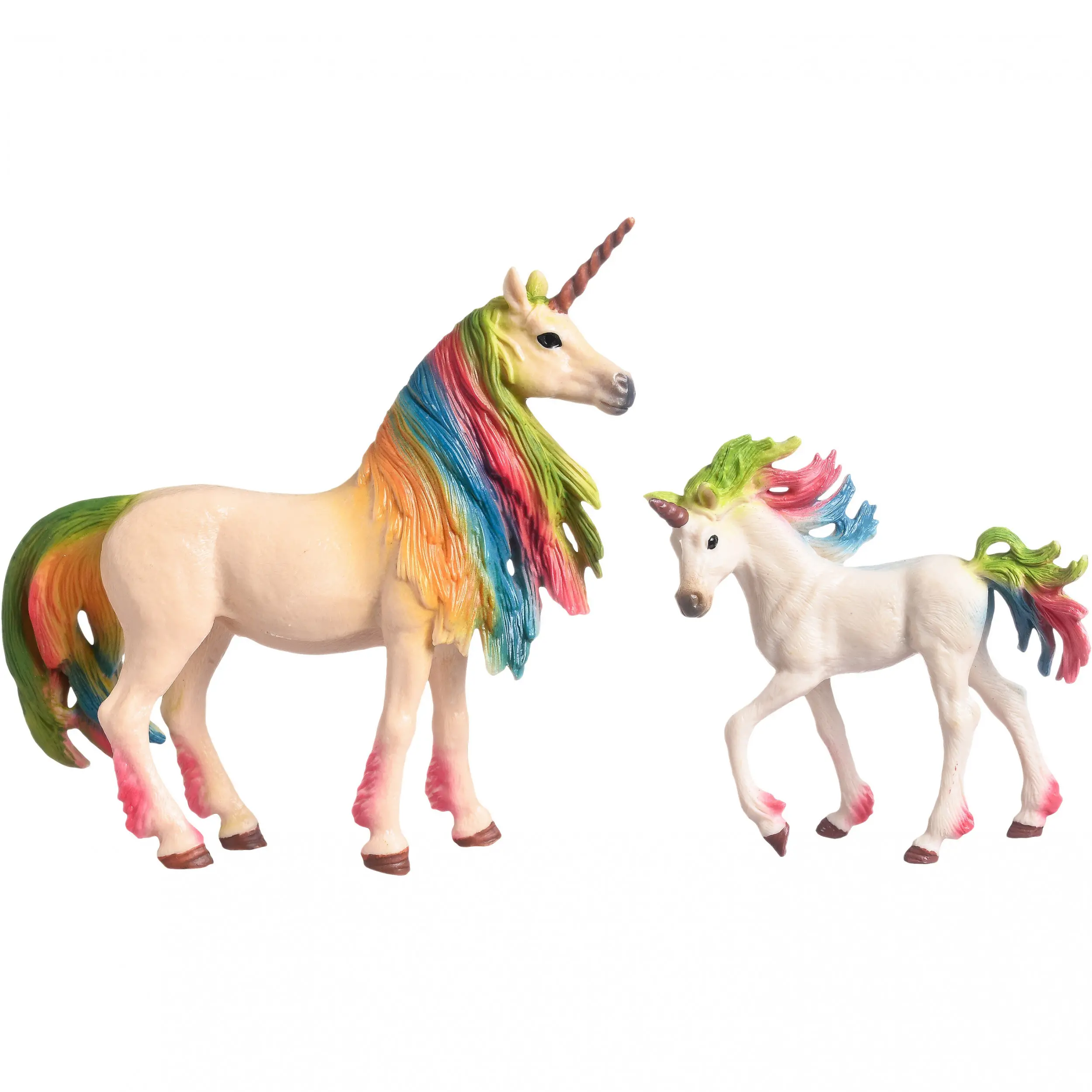 Spielzeug Einhorn Set IRHMagic rainbow