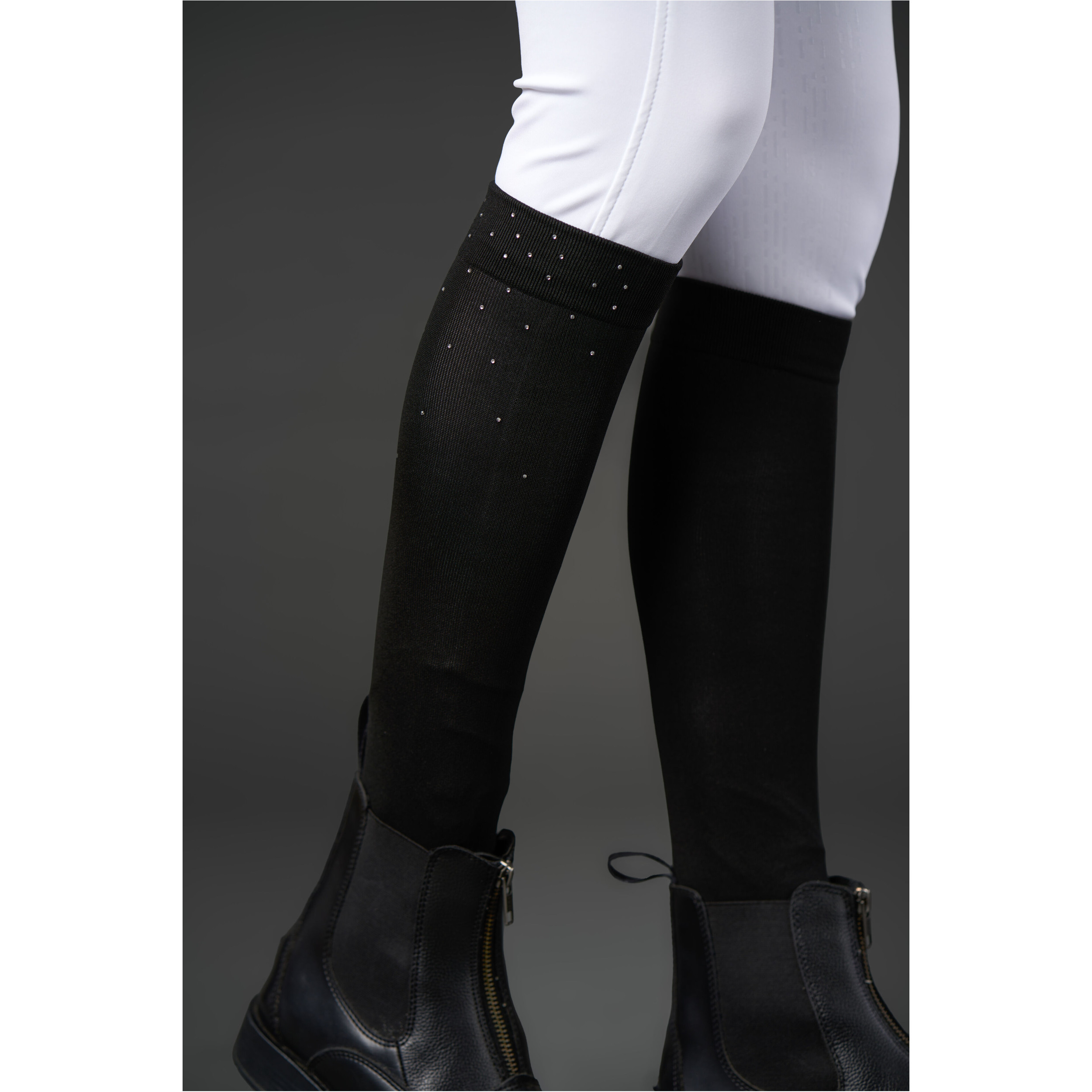 Reitsocken RHINESTONE schwarz Reitsocken RHINESTONE schwarz