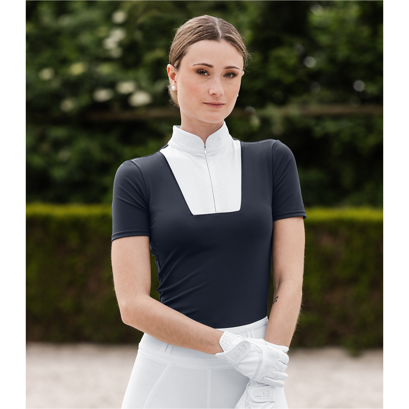 Damen Turniershirt PAOLA tiefblau