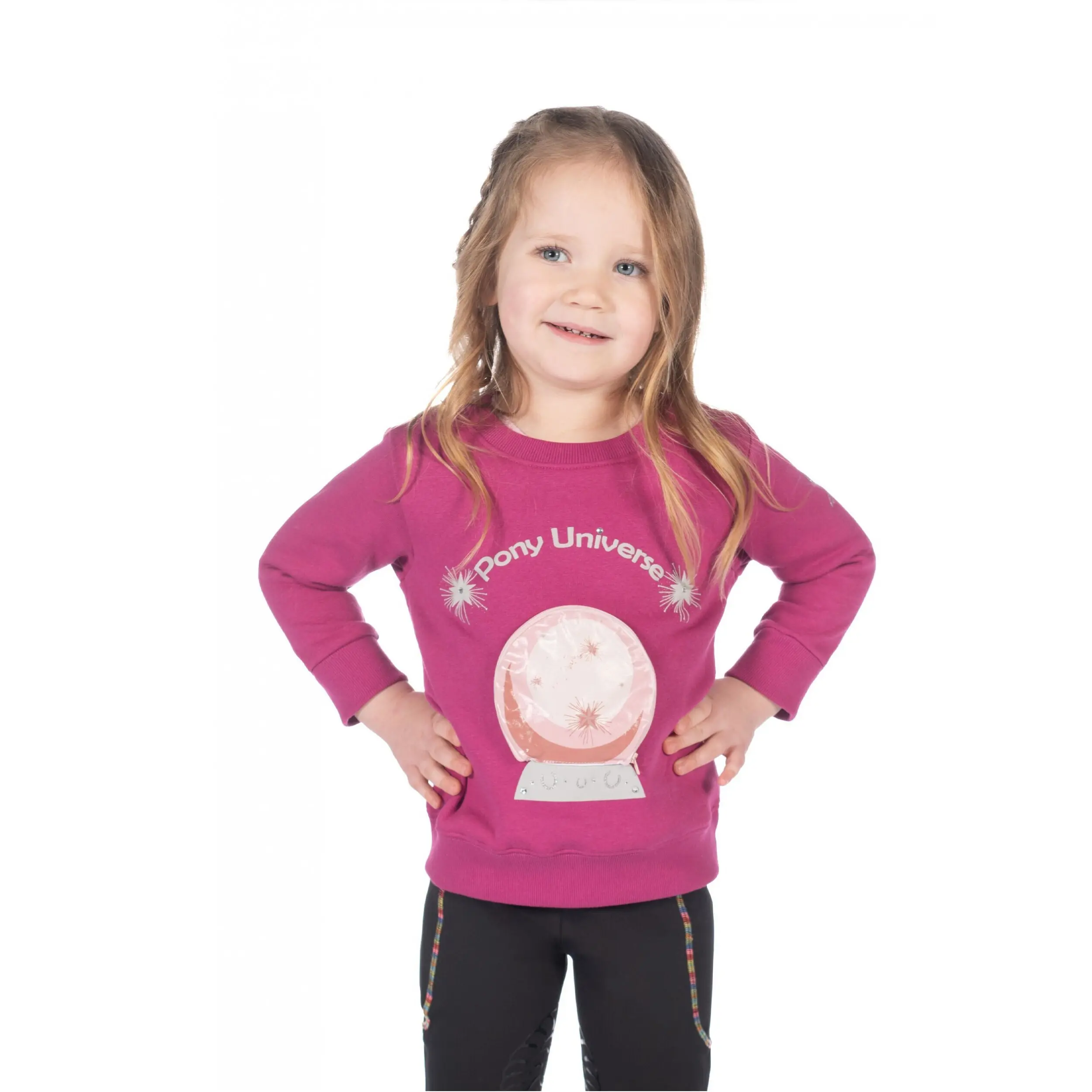 Kinder Sweatshirt POLLY magenta