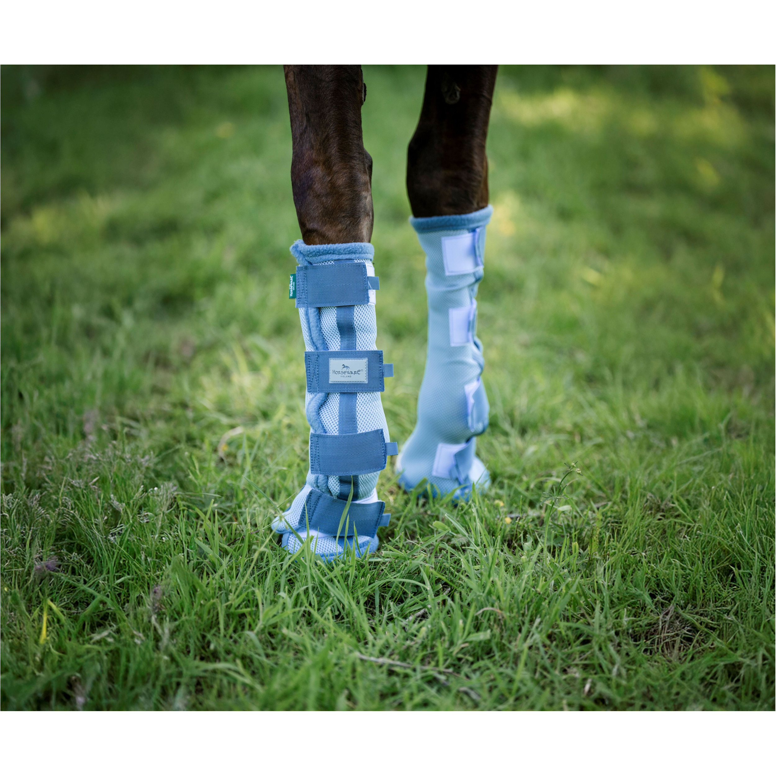 Fliegengamaschen Fly Boots heather blue/blue/silver 