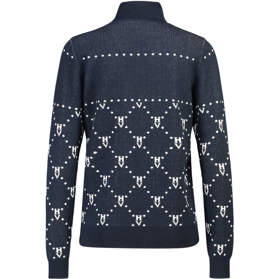 Damen Pullover Jacquard HVPCecile navy