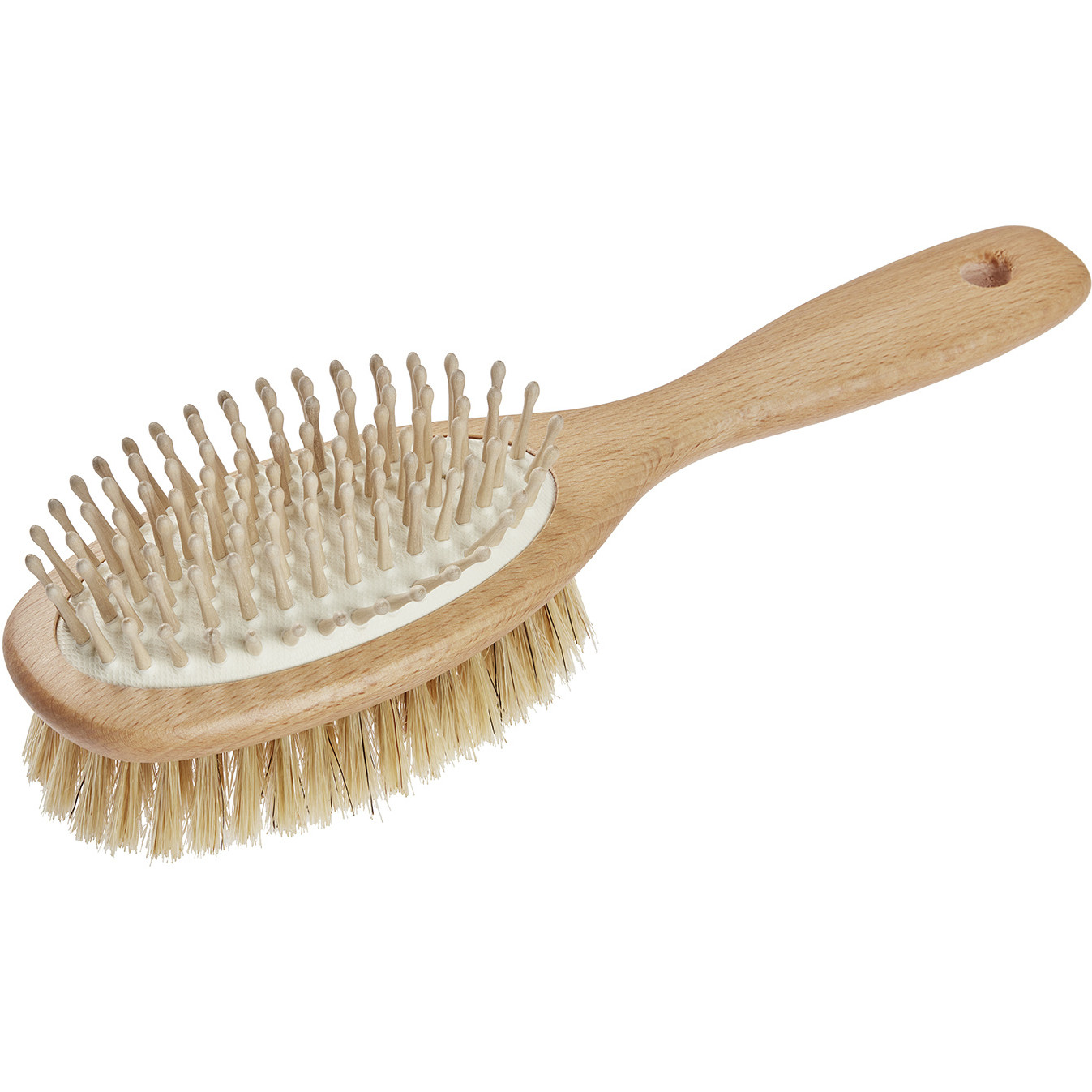 Schweif- und Kopfbürste EMMA natur