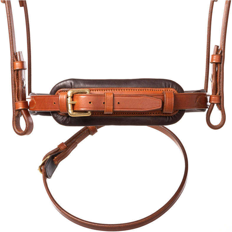 Springtrense englisch kombiniert ROBIN cognac/messing