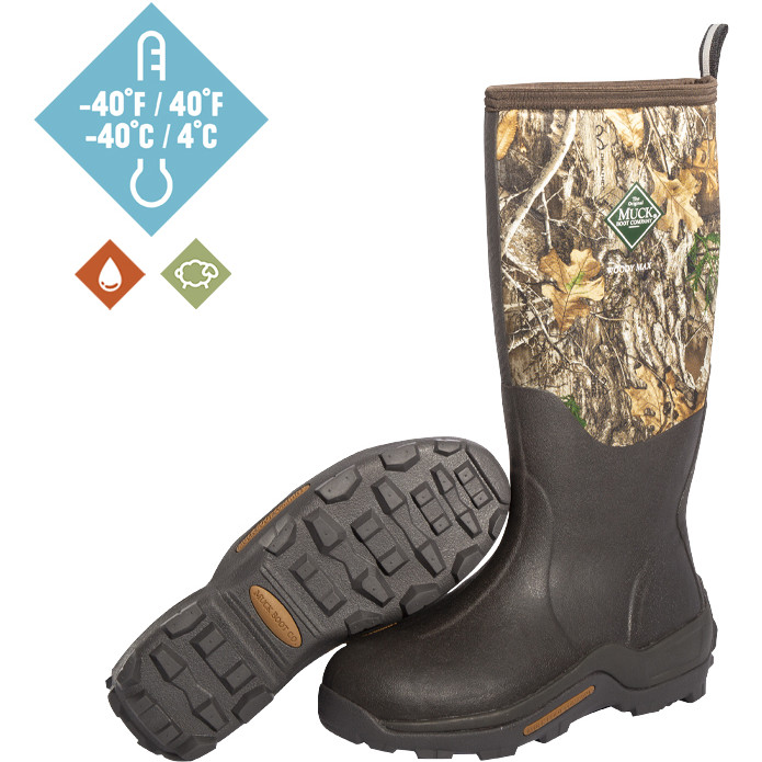 Winter Gummistiefel WOODY MAX braun