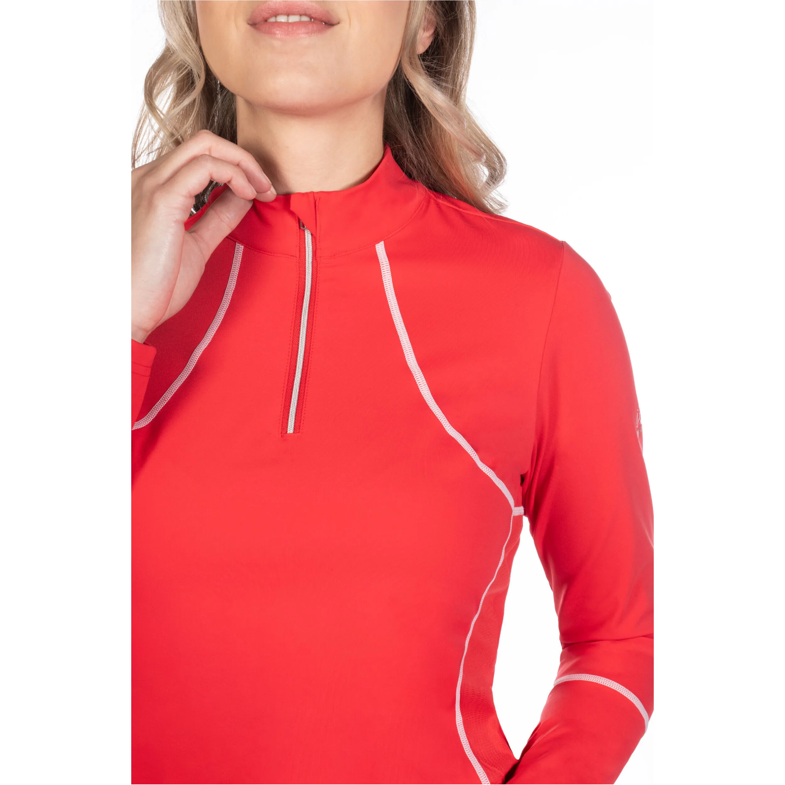 Damen Funktionsshirt Langarm ARUBA rot