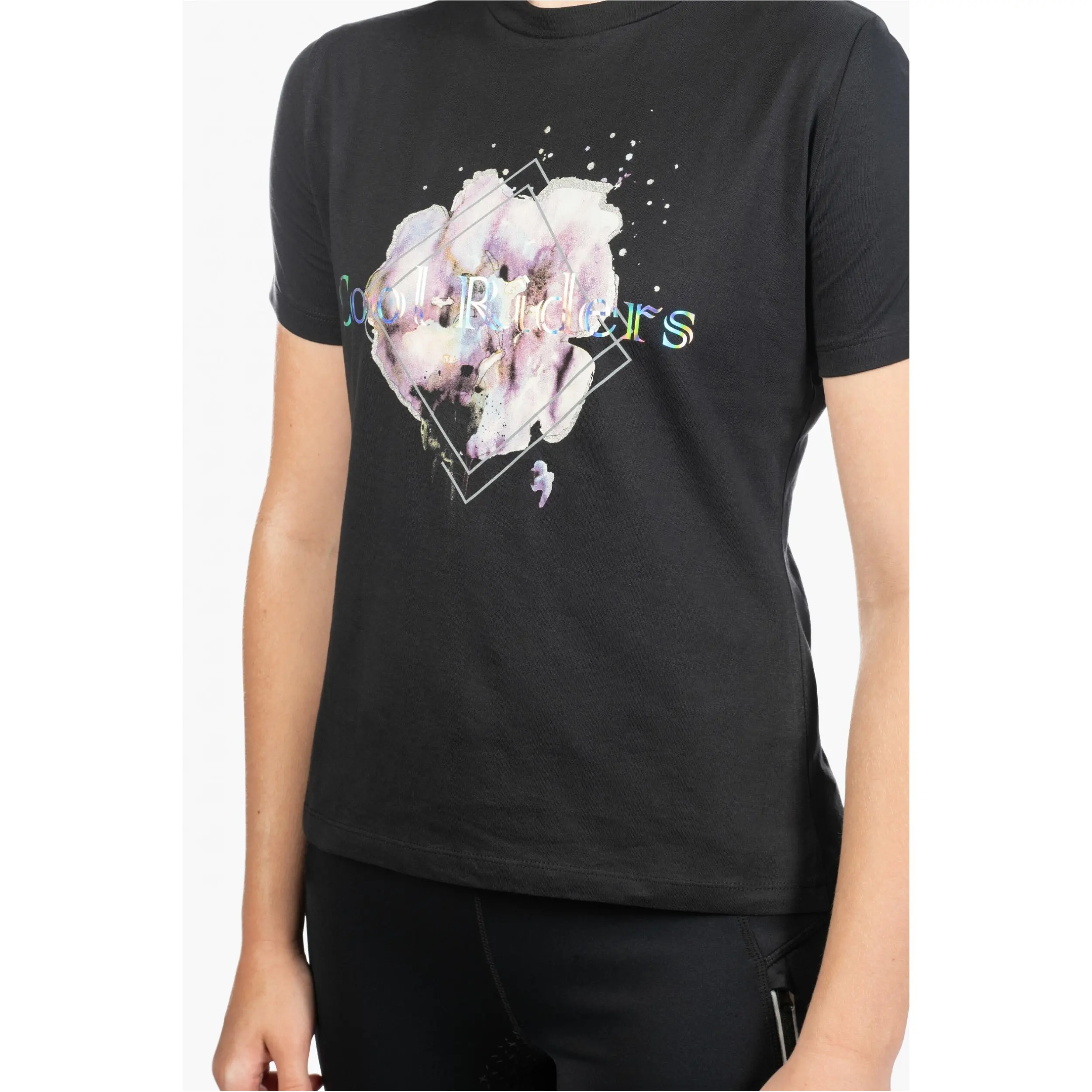 Kinder T-Shirt HAILEY schwarz