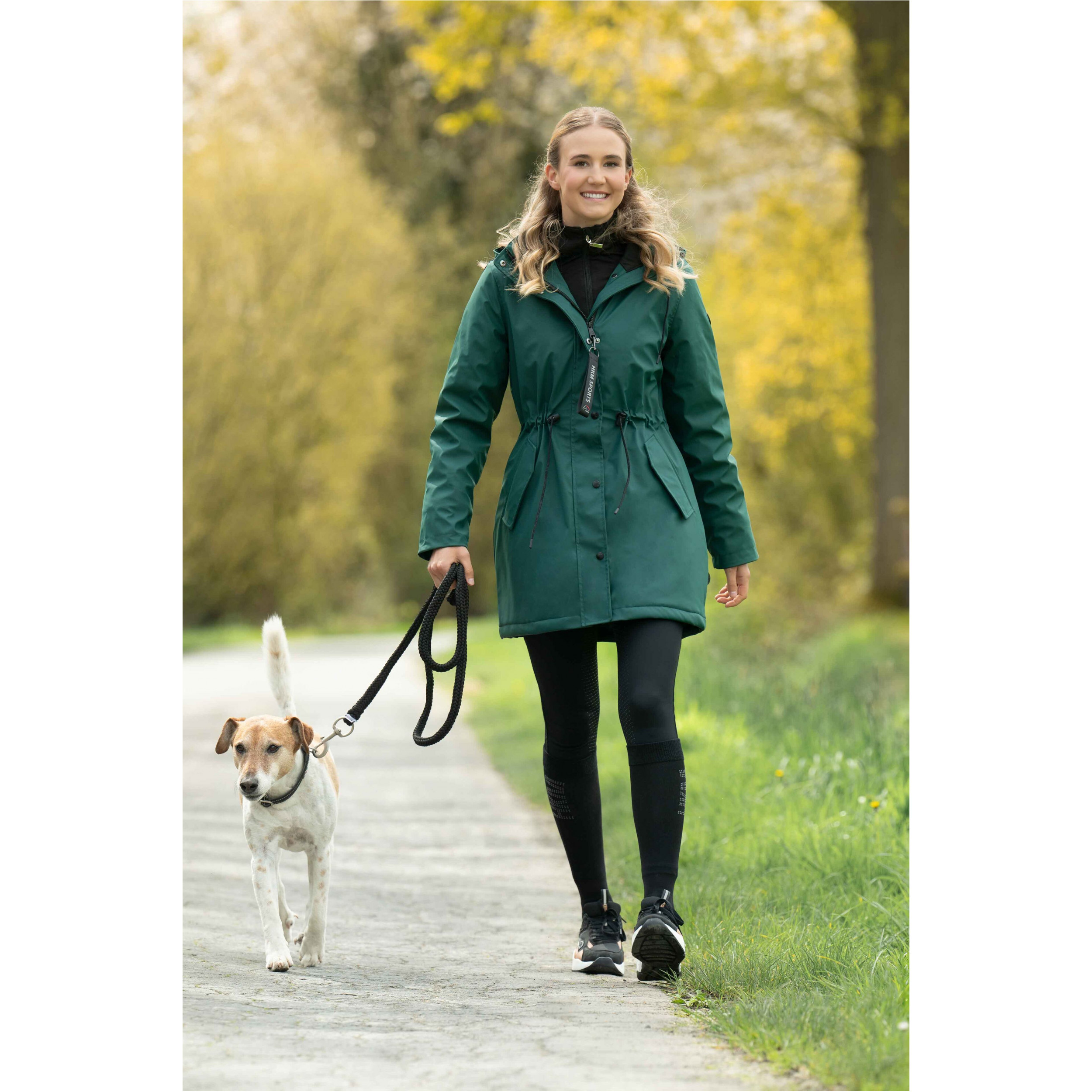 Damen Reitjacke DALLAS dunkelgrün