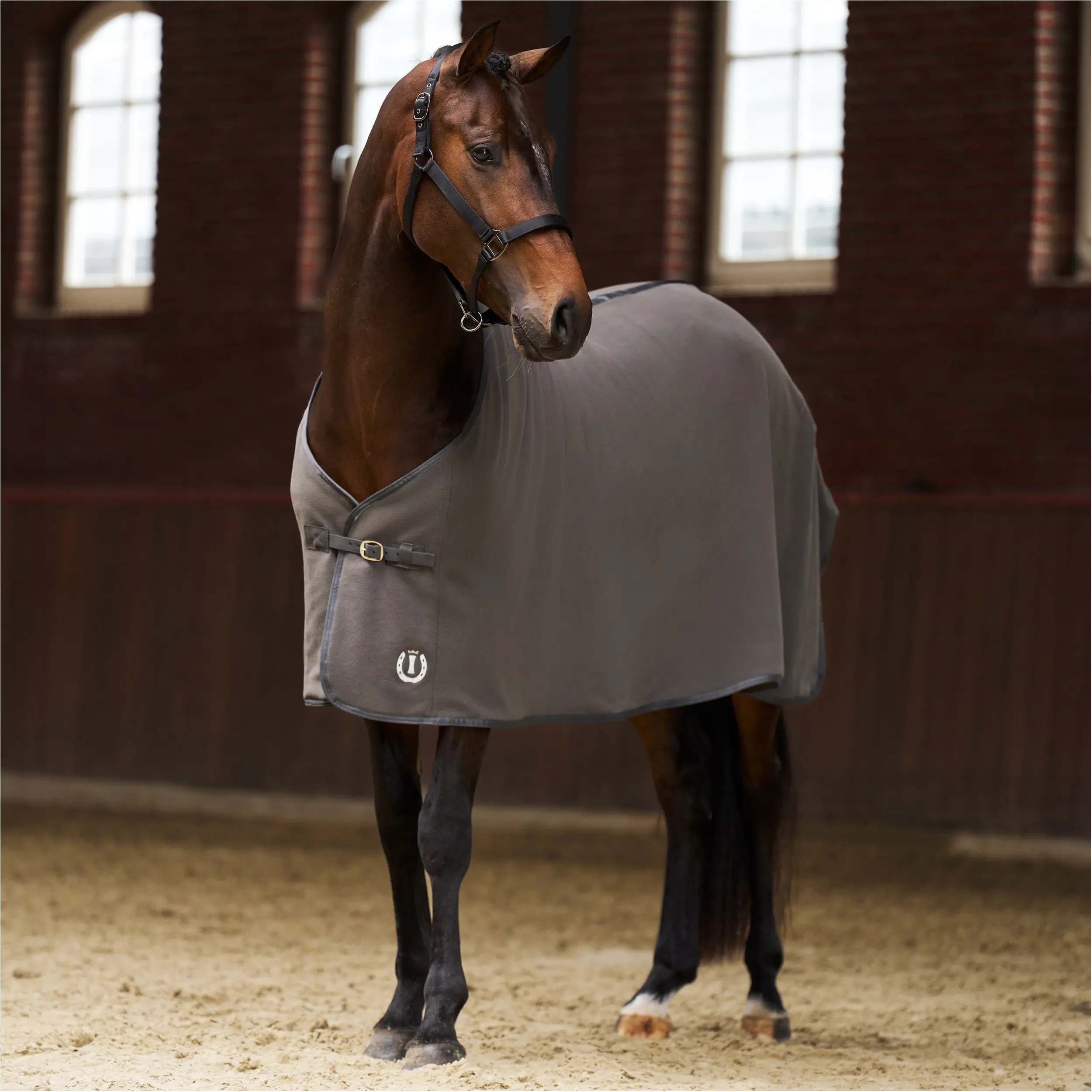 Fleecedecke IRHFundamental BASIC grau