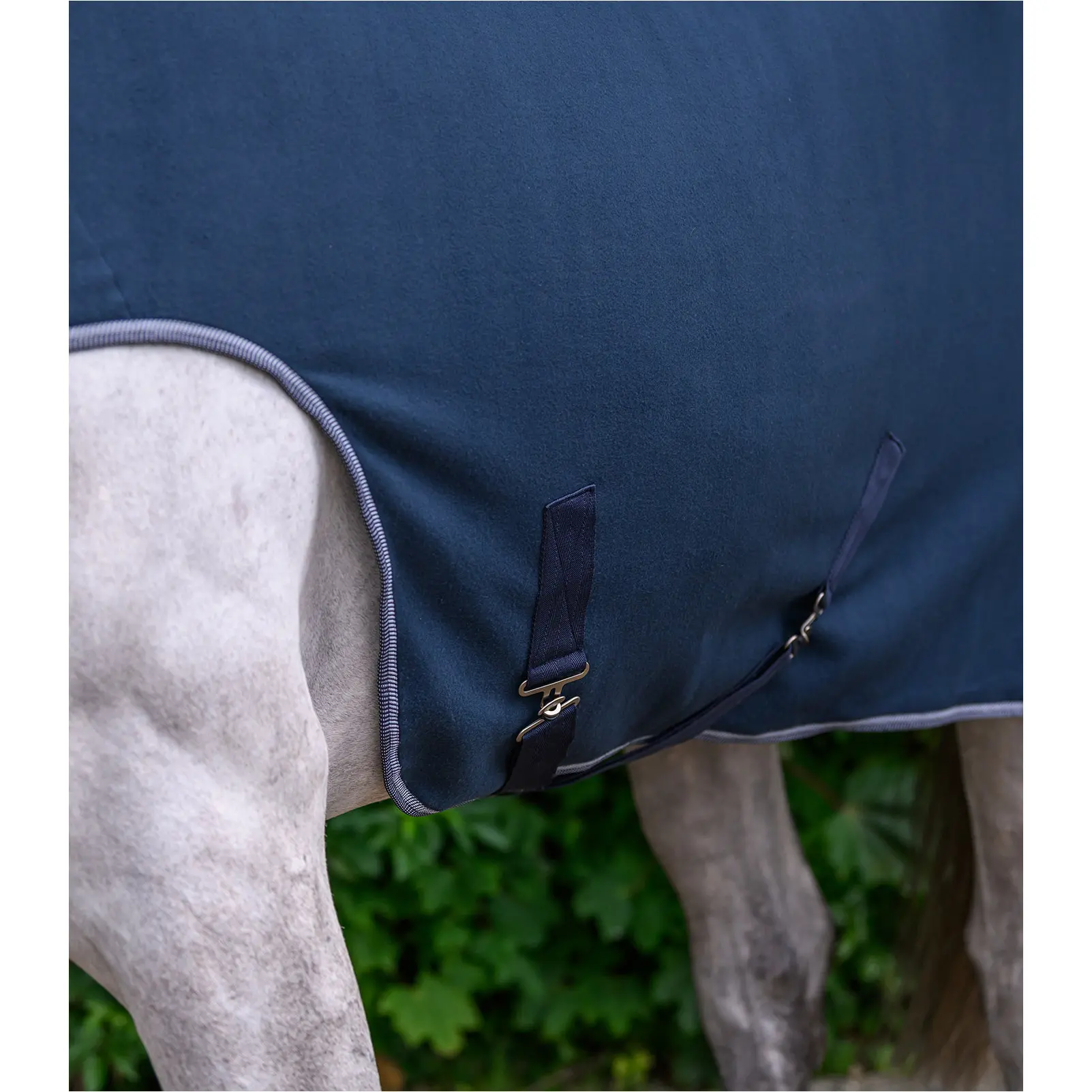 Fleece-Führmaschinendecke ECONOMIC nachtblau