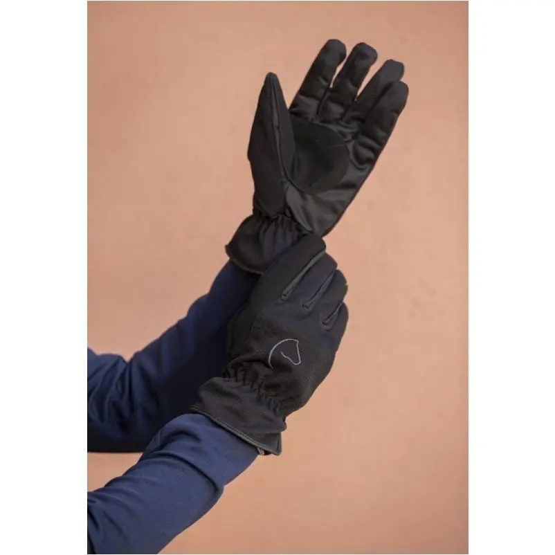 Reithandschuhe FLOCON schwarz