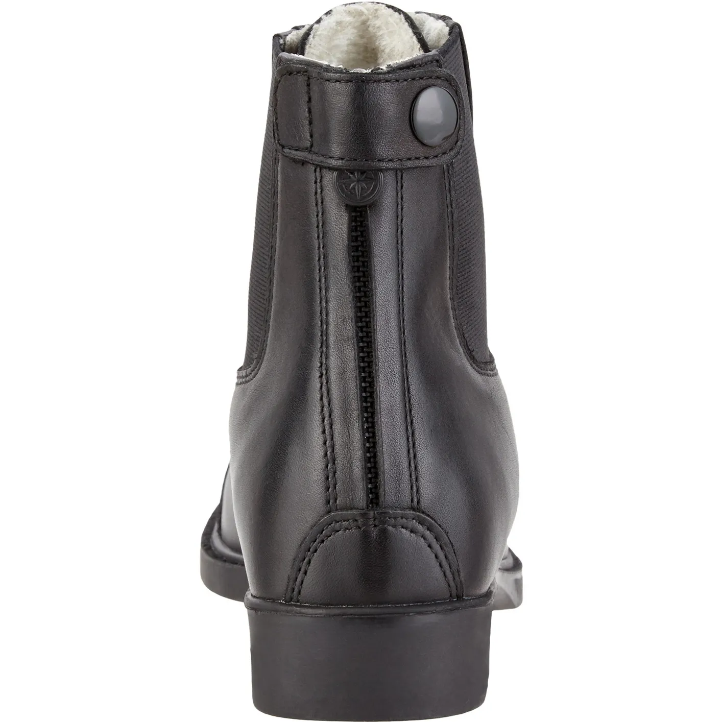 Winter Reitstiefeletten BZ Lace Echtleder schwarz