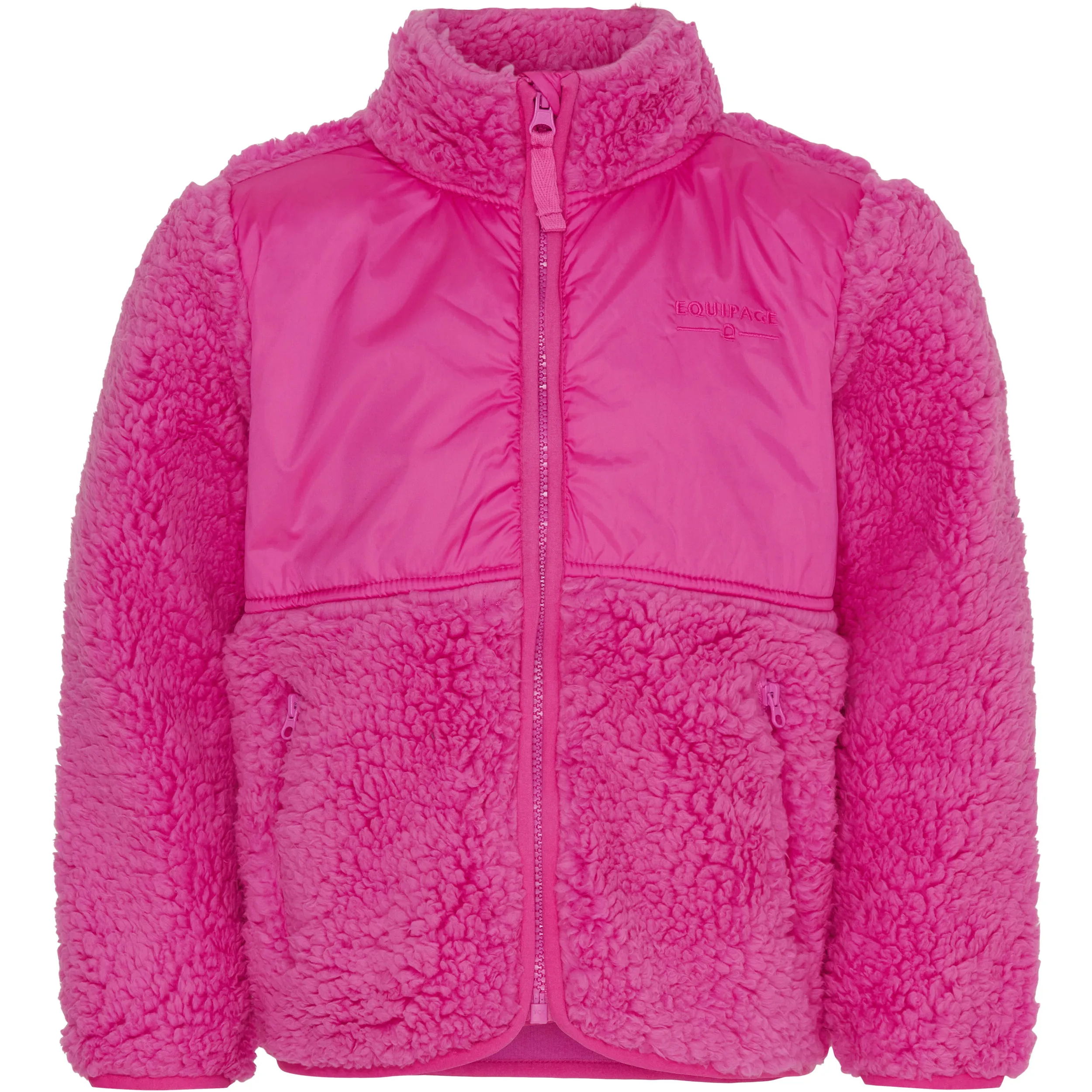 Kinder Teddyreitjacke VEGA phlox pink