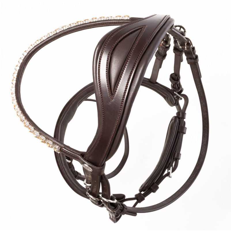 Trensenzaum schwedisch kombiniert ZORA braun