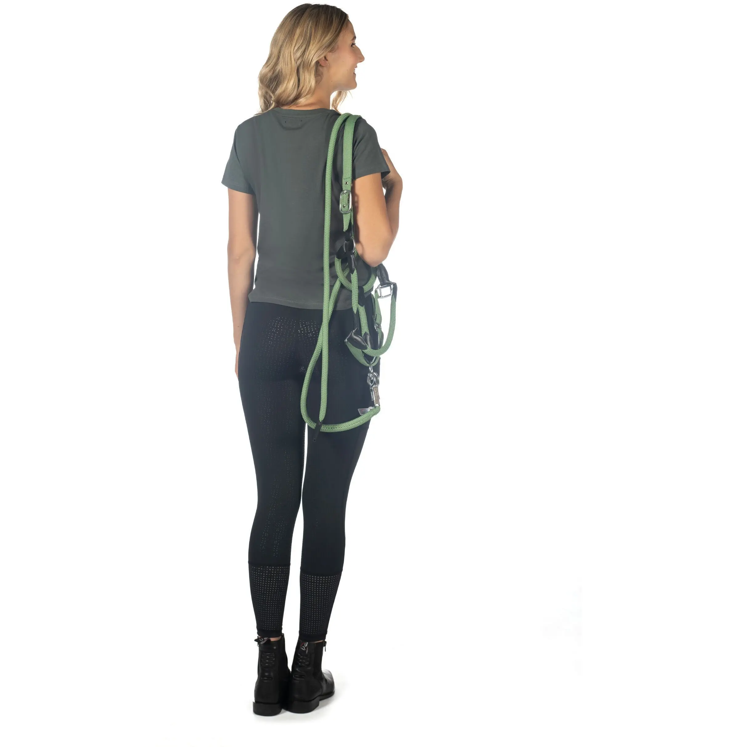 Damen T-Shirt MIRROR graugrün