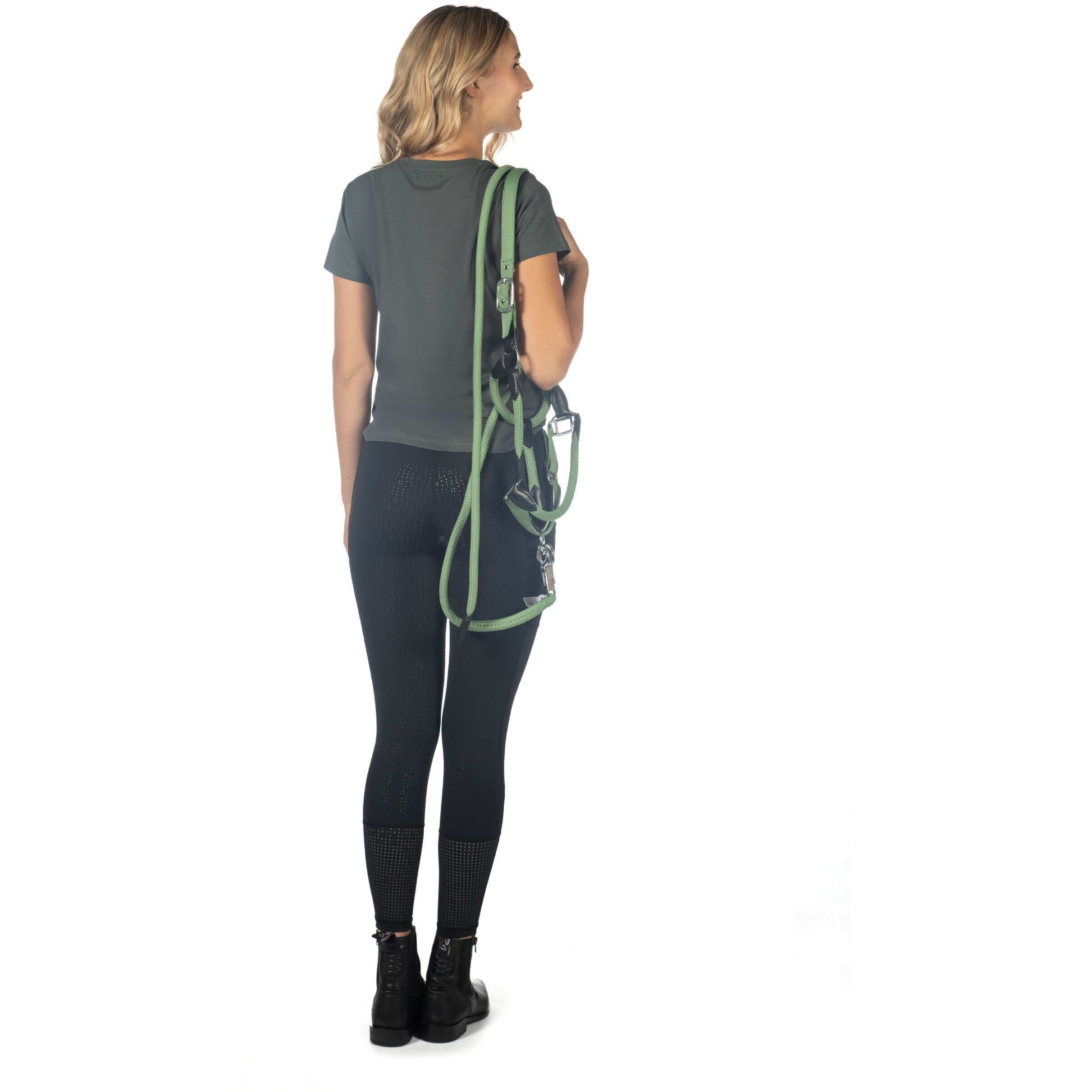 Damen T-Shirt MIRROR graugrün