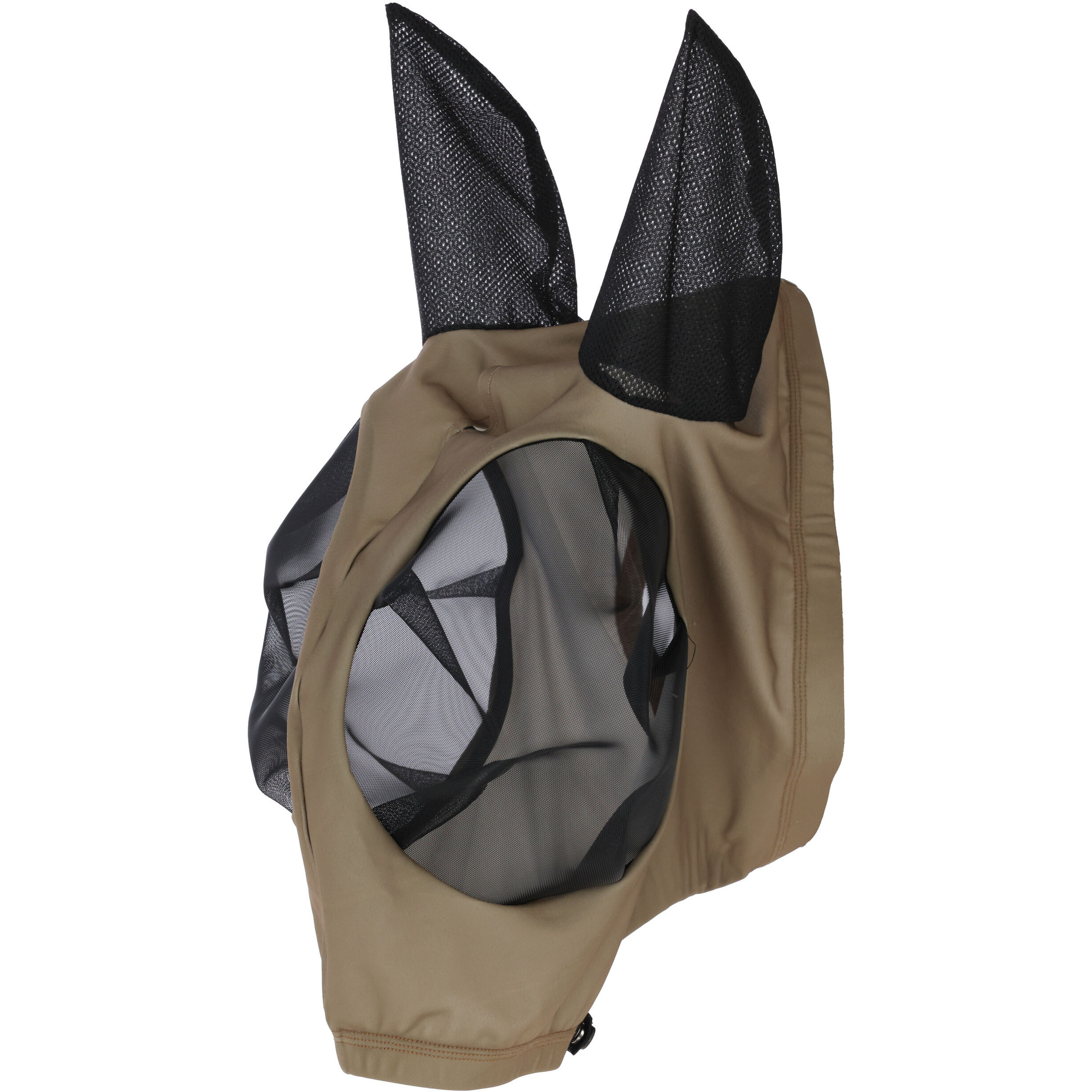 Fliegenmaske FinoStretch Zipper F/S 2026 walnut Fliegenmaske FinoStretch Zipper F/S 2026 walnut