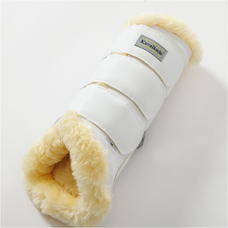 Gamaschen (2er Set) SHOW Vegan weiß/beige