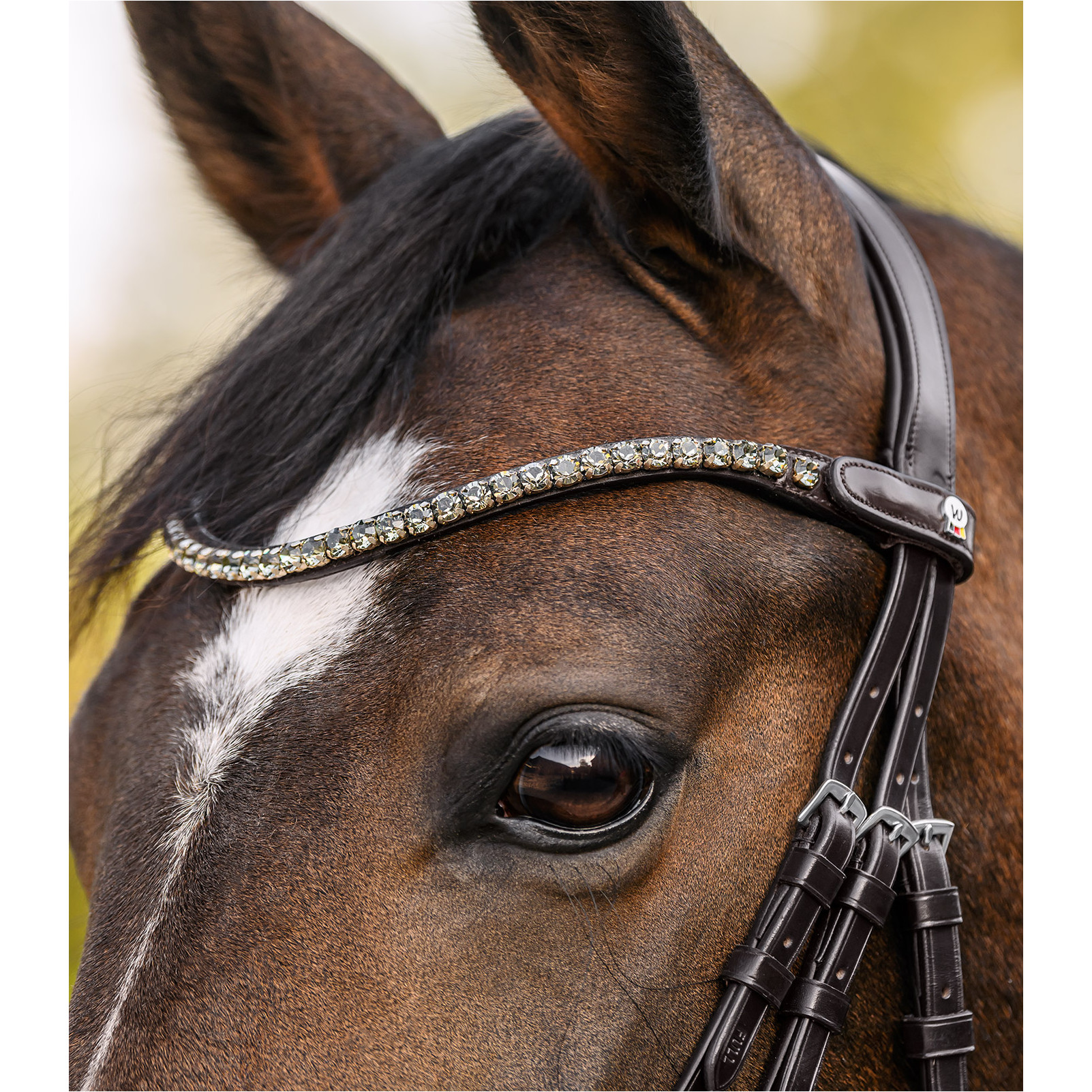 Stirnband SHINE X-Line braun/silber Stirnband SHINE X-Line braun/silber