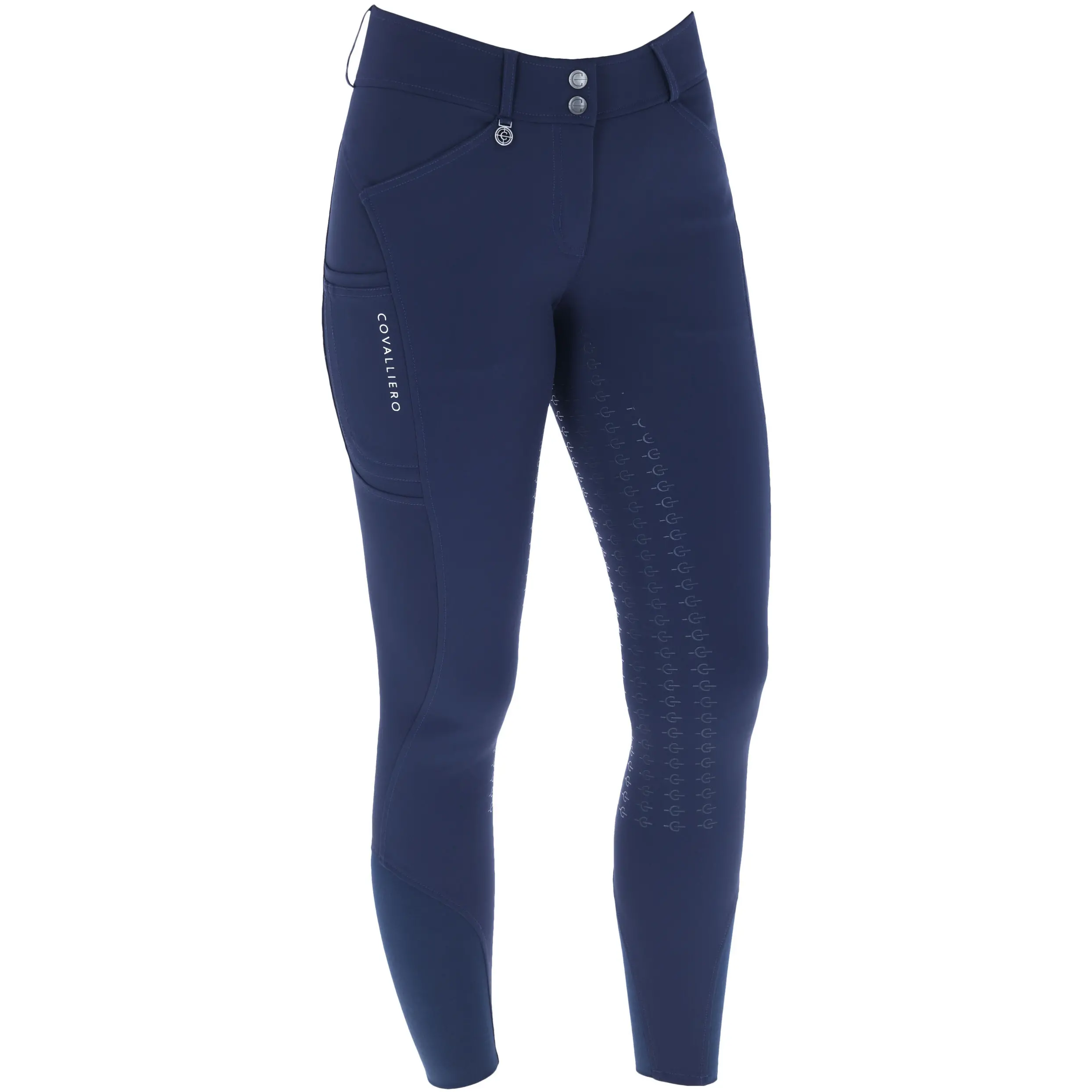 Damen Reithose Silikon Vollbesatz PREMIUM F/S 2025 dark navy