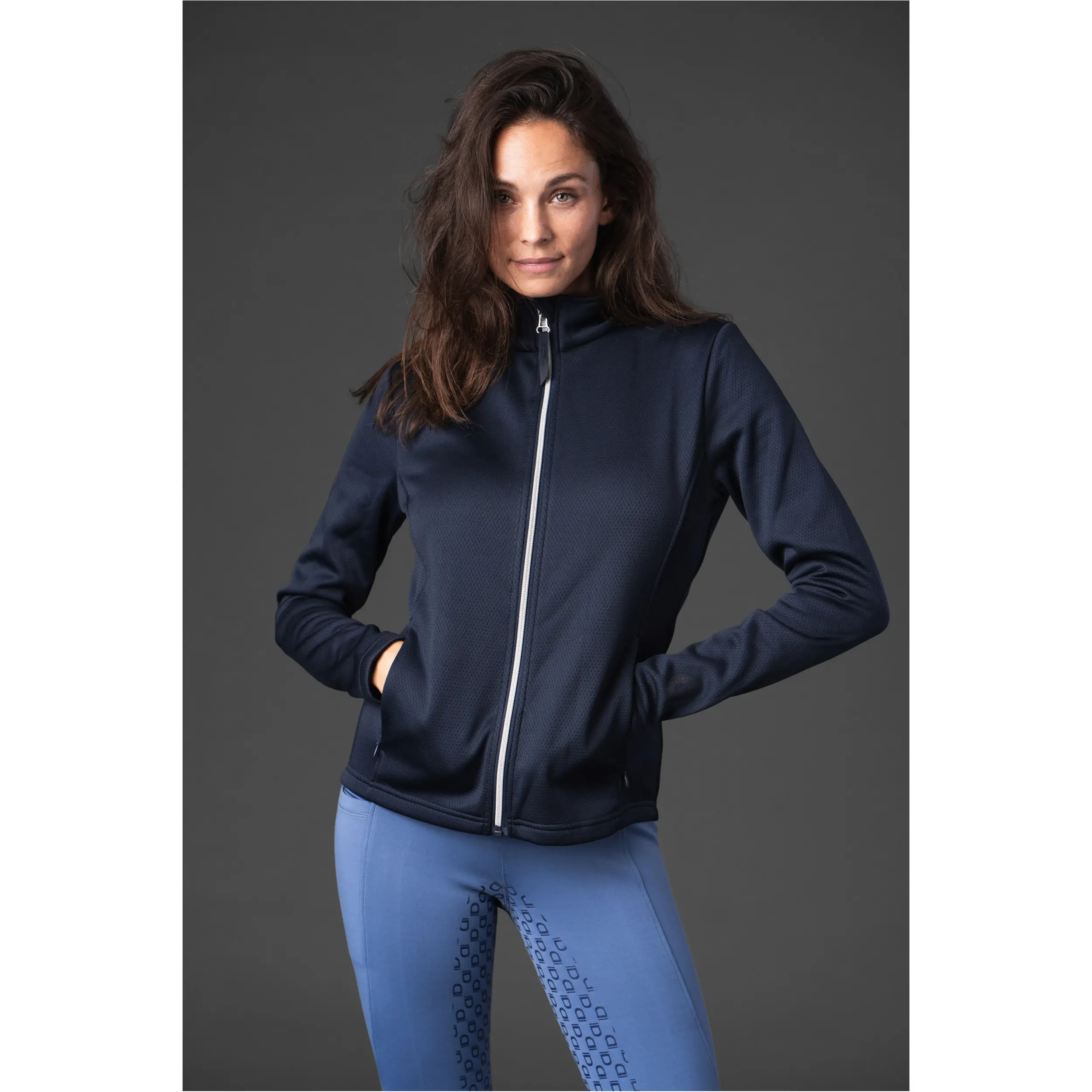 Winter Damen Reitjacke VANABE navy