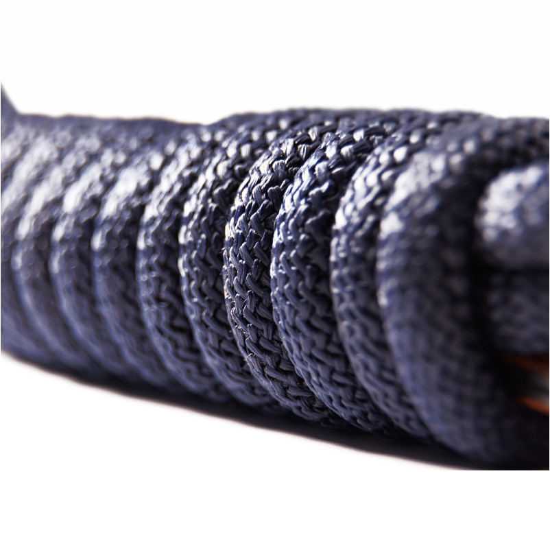 Bodenarbeitsseil cognac/marine