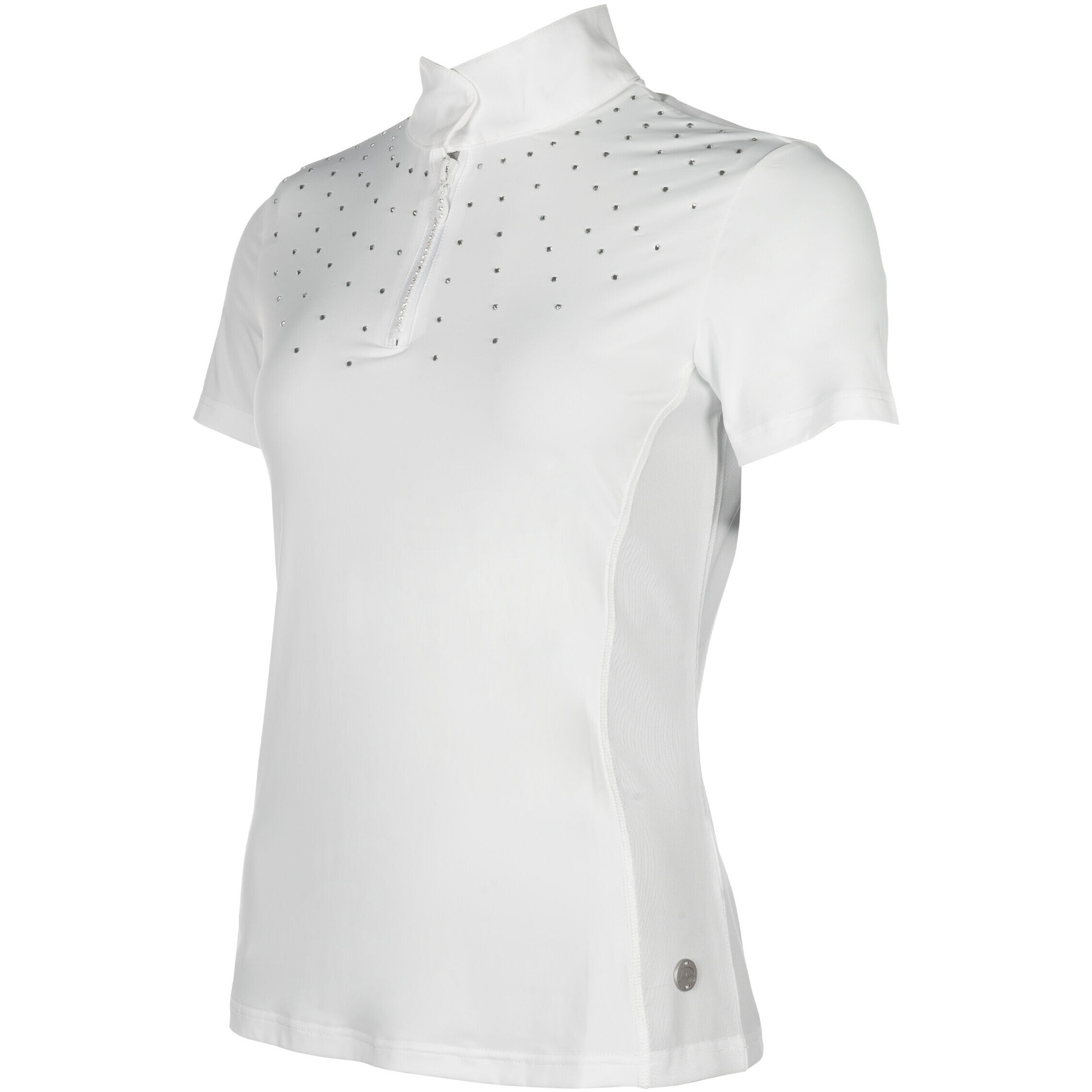 Damen Turniershirt Kurzarm SKADI weiß