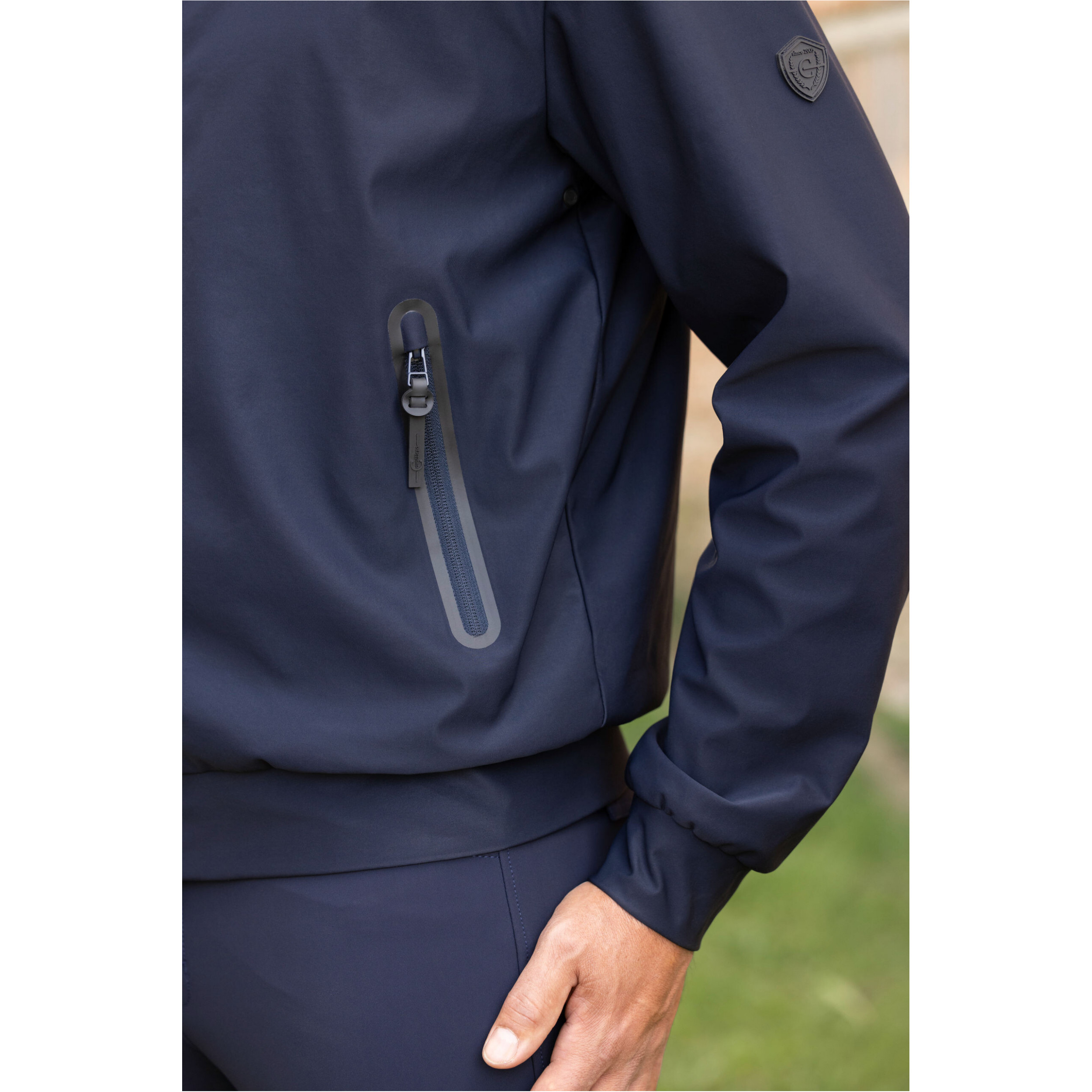 Herren Blousonjacke dark navy