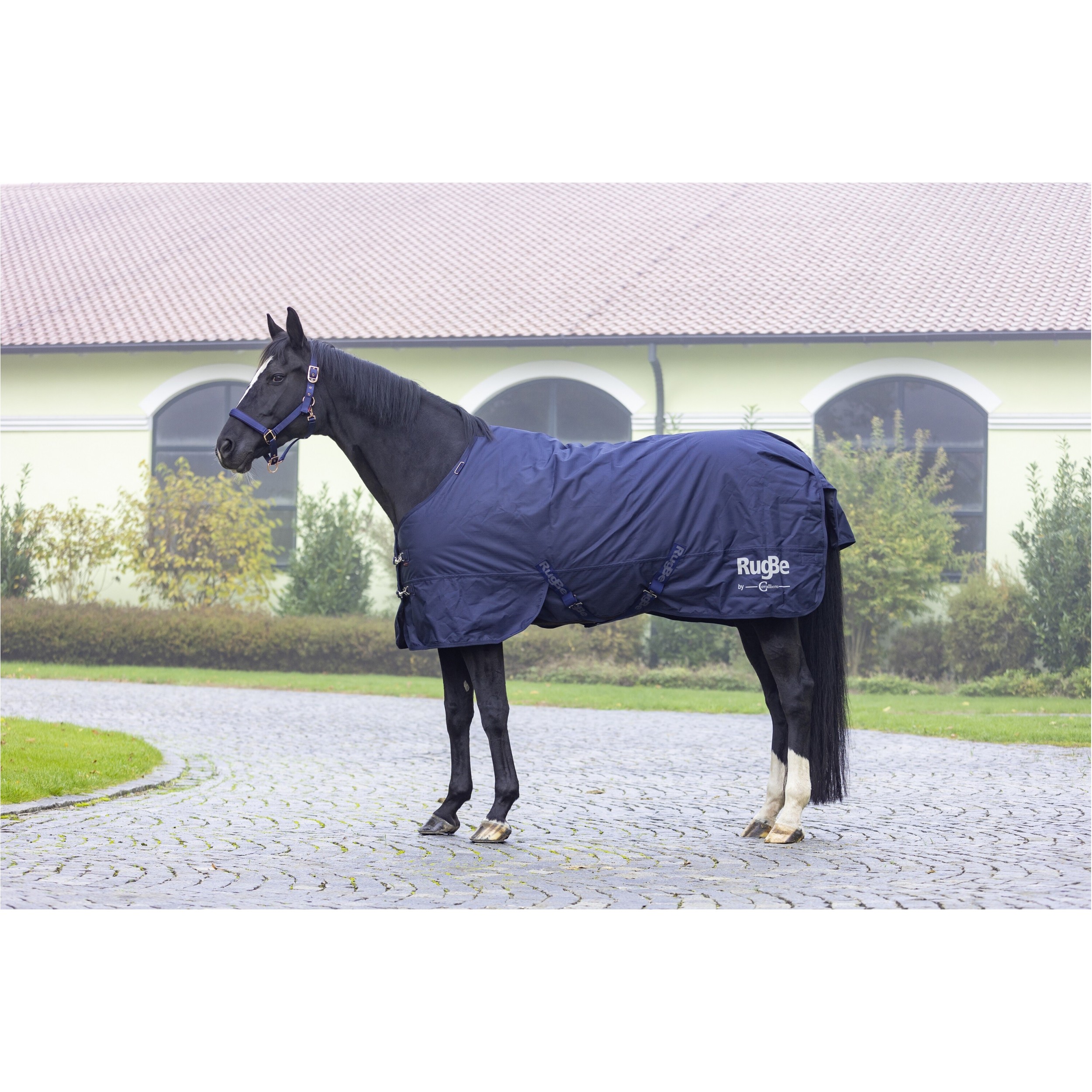 Winterdecke 200g Füllung 600D RugBe IceProtect dunkelblau Winterdecke 200g Füllung 600D RugBe IceProtect dunkelblau