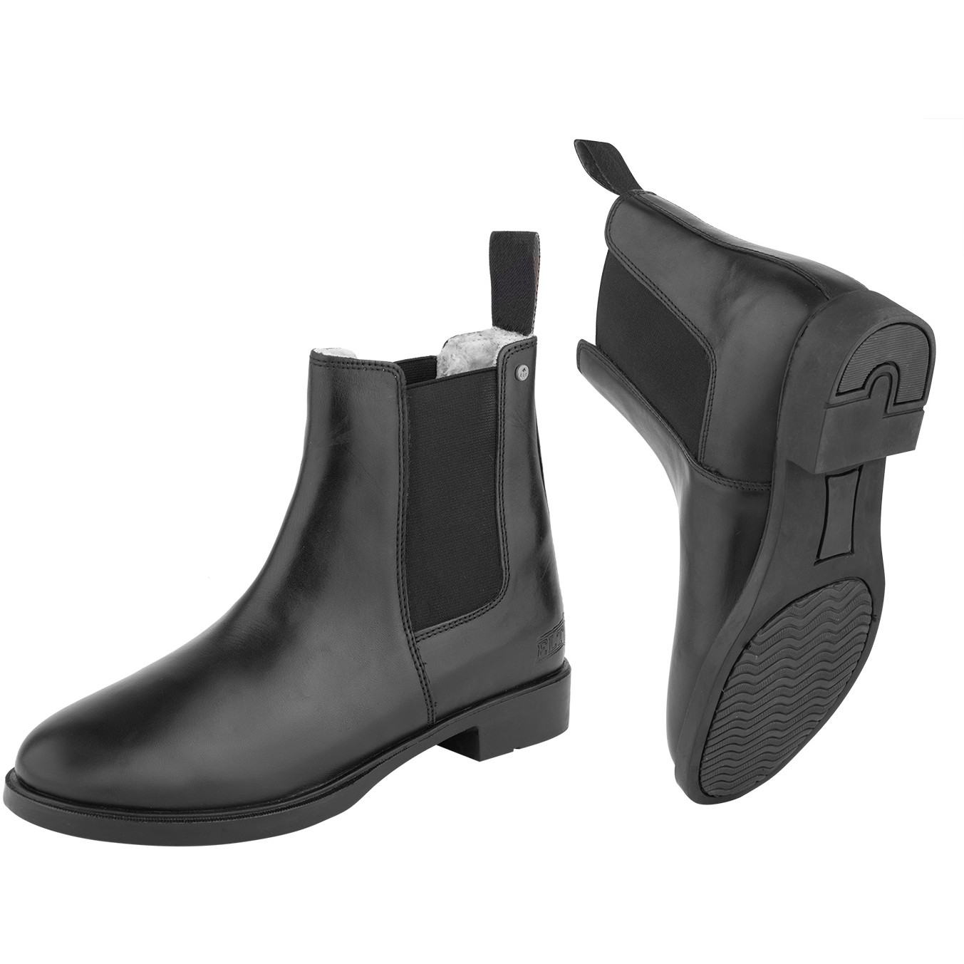 Winter Jodhpurstiefeletten Echtleder schwarz Winter Jodhpurstiefeletten Echtleder schwarz