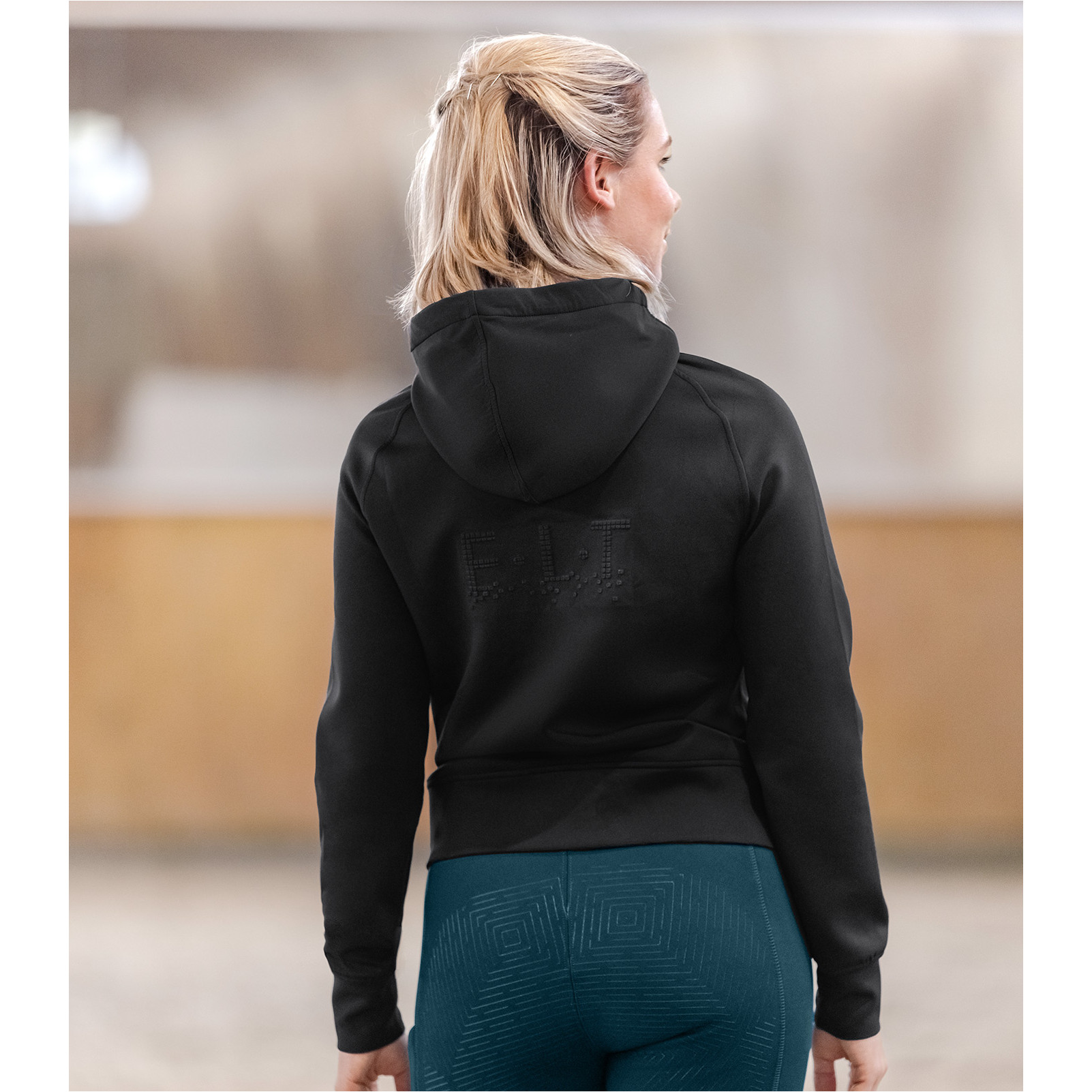 Damen Funktions-Hoody REGENSBURG schwarz