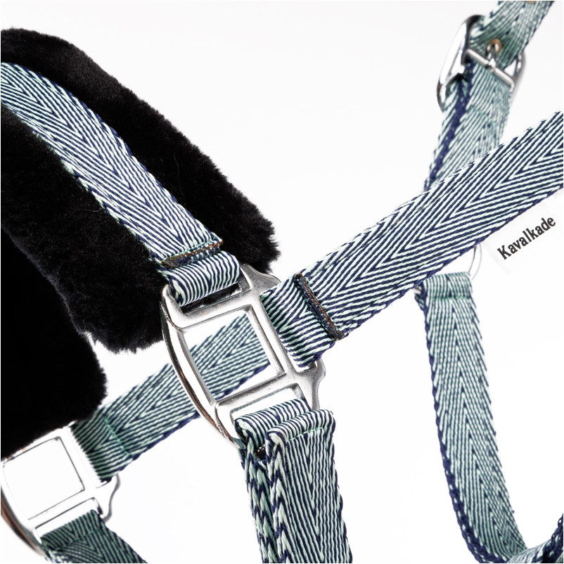 Halfter GRETCHEN mint/marine