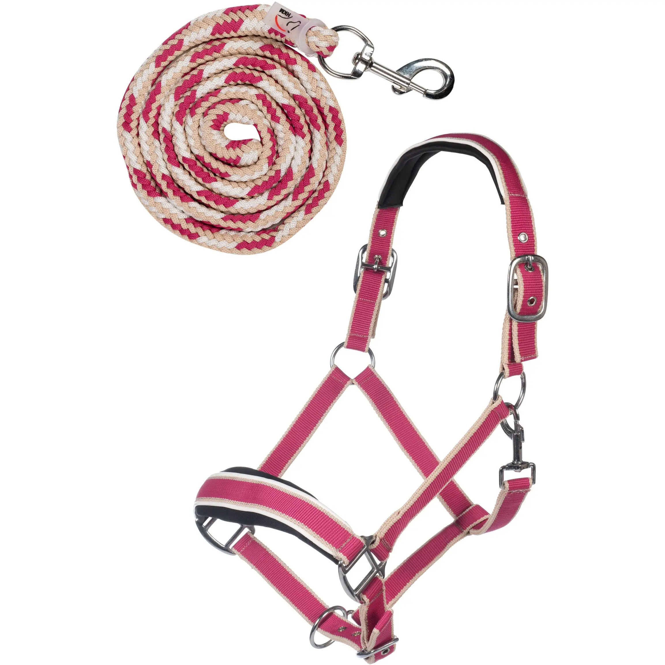 Halfter Set mit Karabinerhaken KOPENHAGEN magenta