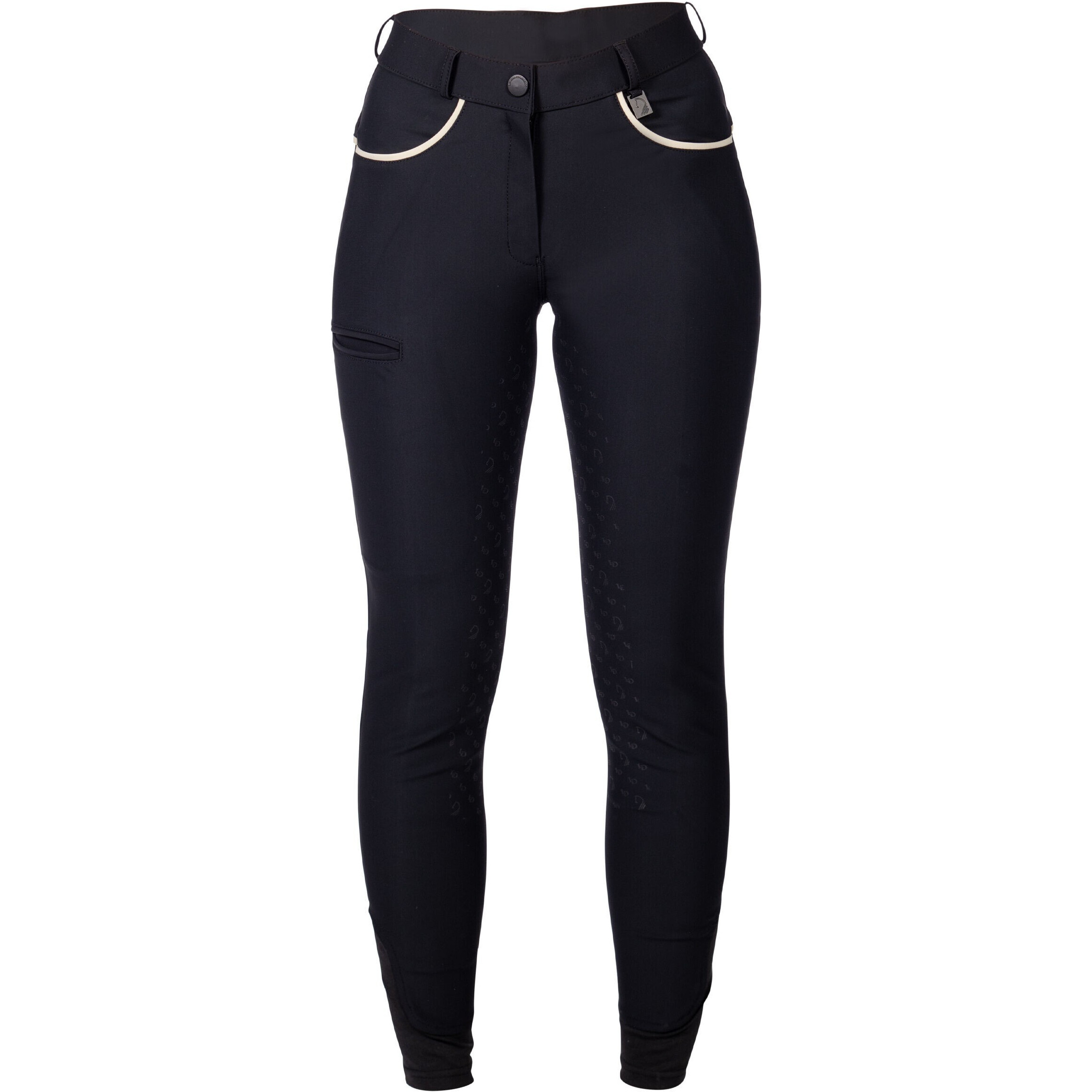Damen Reithose Silikon Vollbesatz LIMONE schwarz