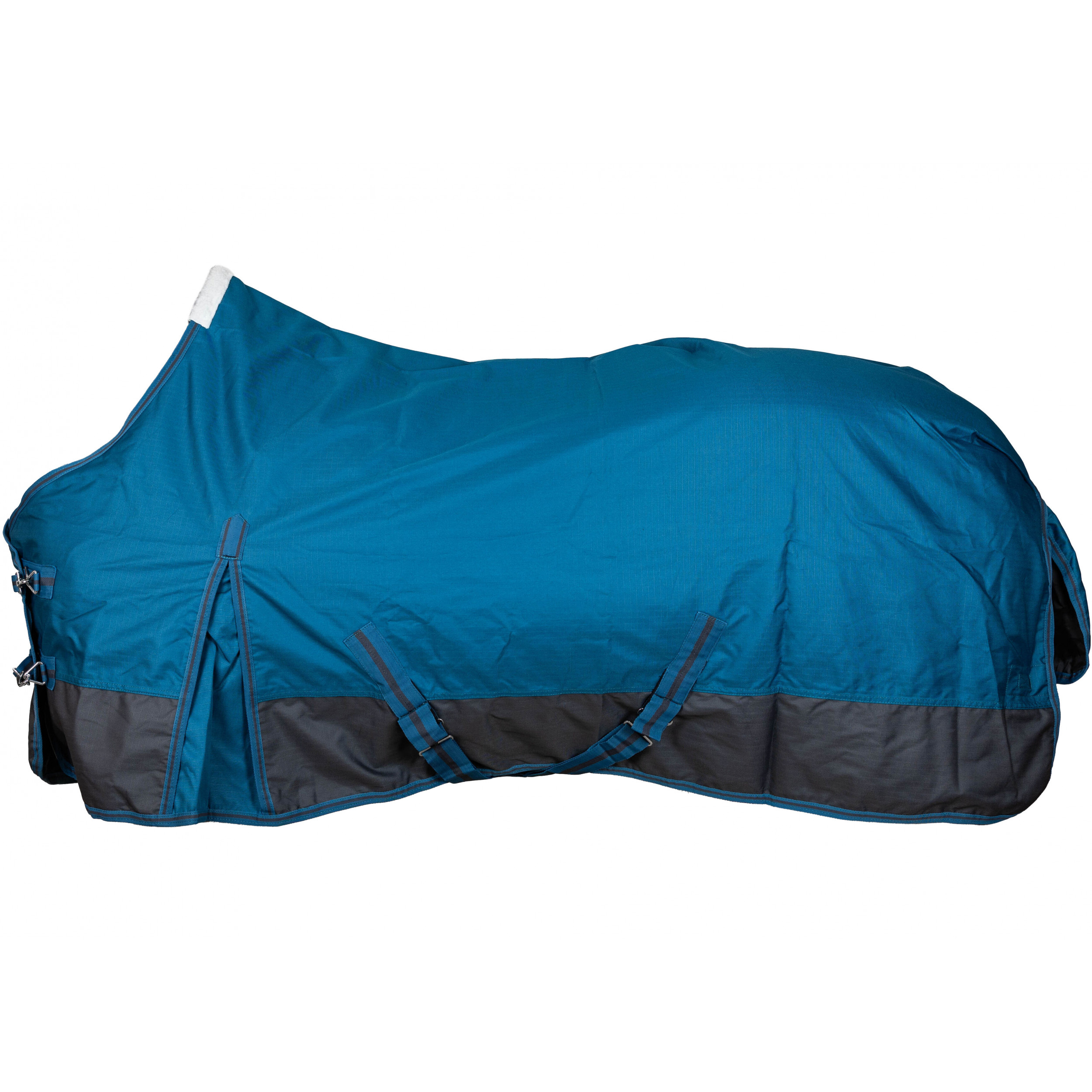 Winterdecke 300g Füllung 600D BASICLINE petrol/graphit
