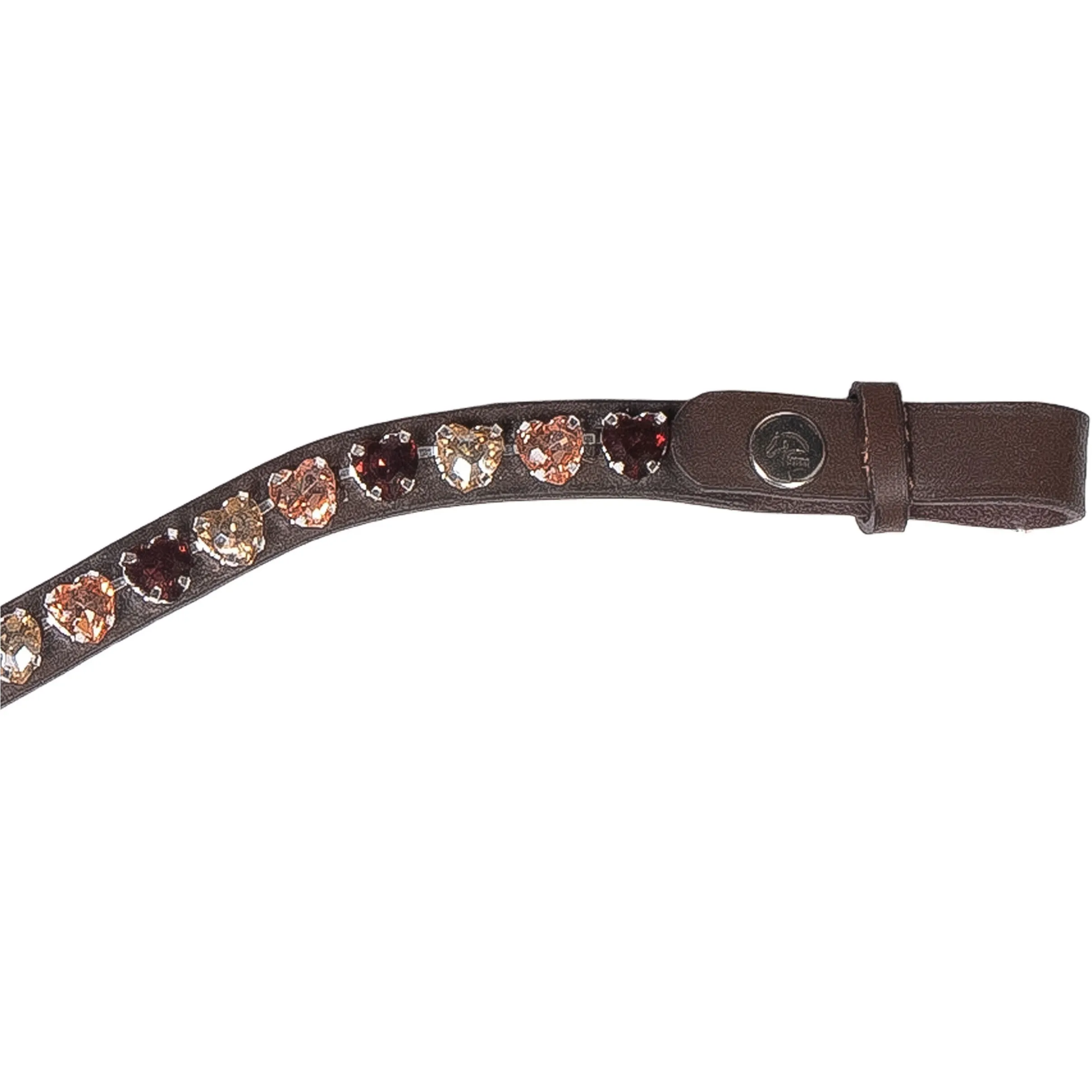 Stirnband AMOUR braun/taupe/champagner