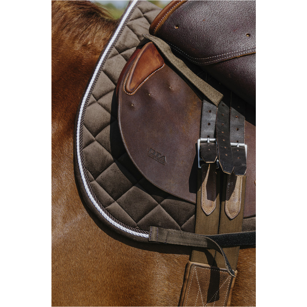 Schabracke VELOURS braun Warmblut Vielseitigkeit