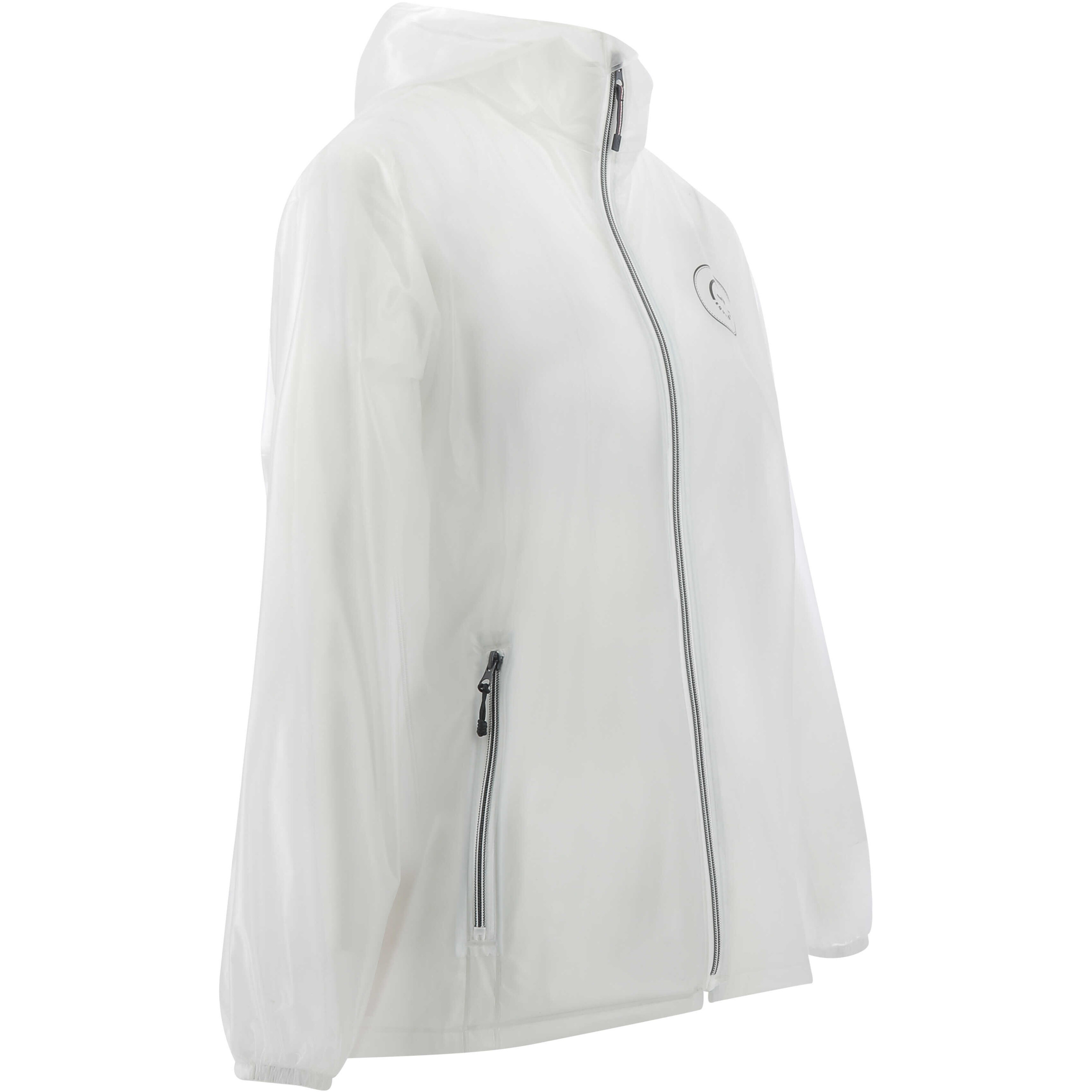 Kinder Regenjacke reflektierend SAIGON EquiTheme transparent