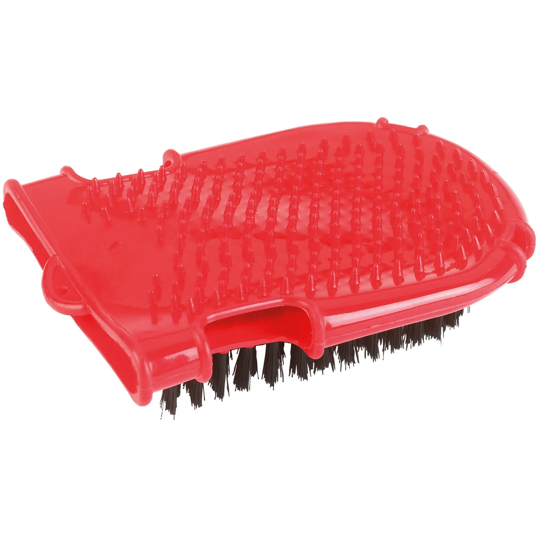 Putzhandschuh aus Kunststoff rot